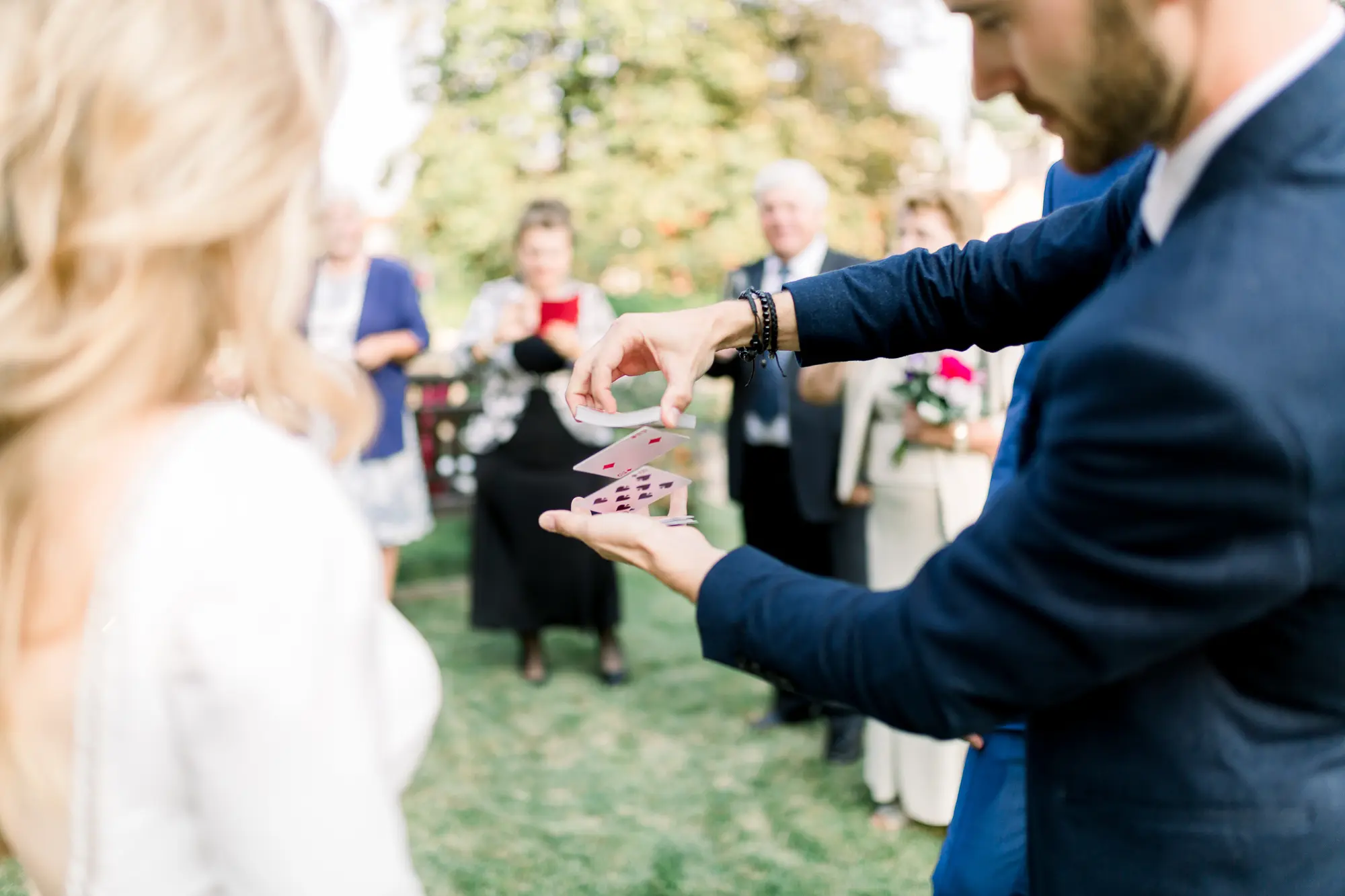 Elegantní ozdoba svatby