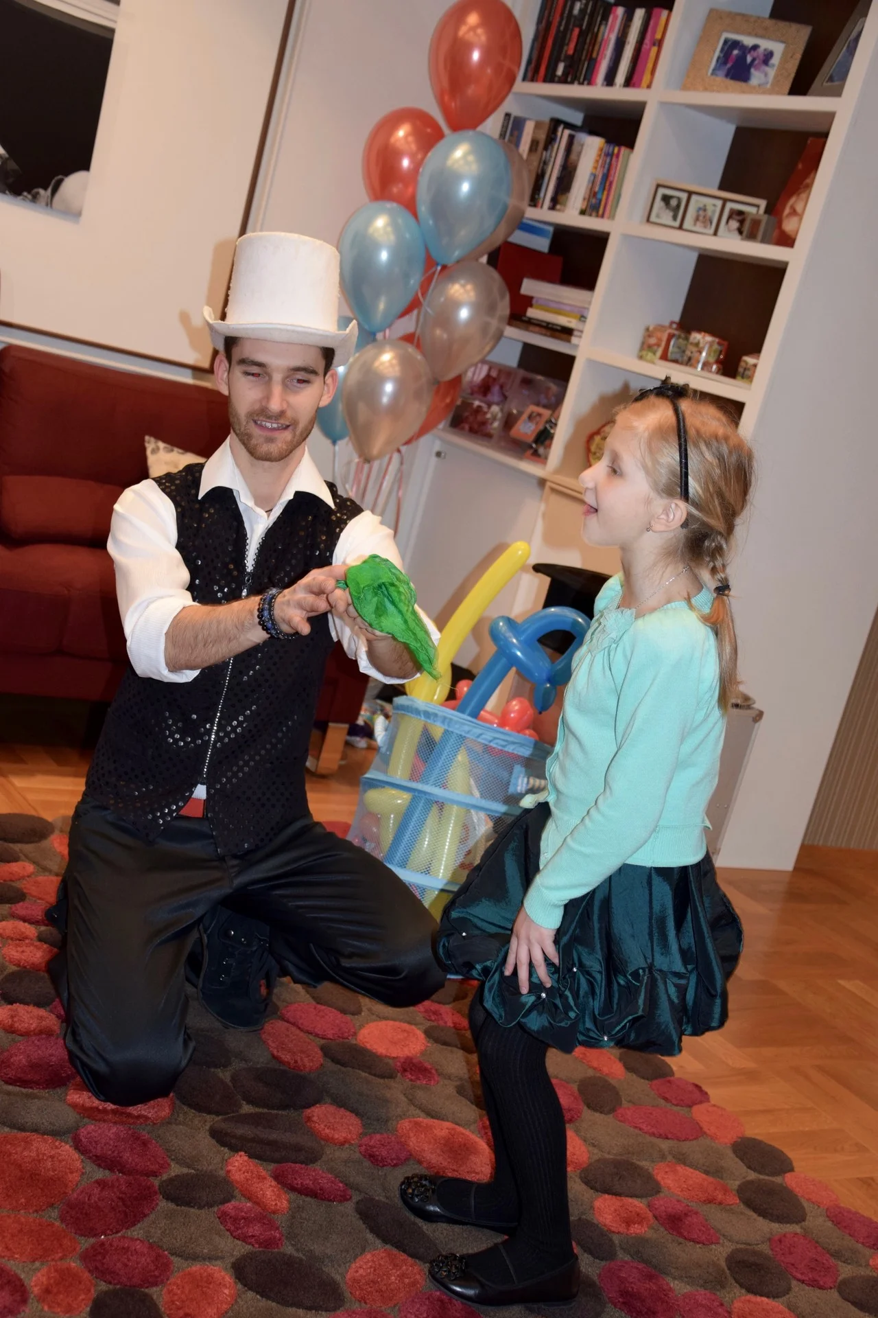 Damien (10 let) a Simon (5let) slavili narozeniny, Praha 6