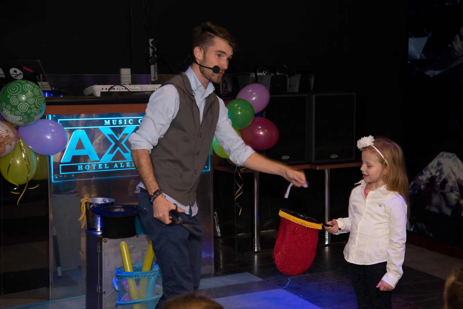 hotel Alessandria, dětská oslava narozenin, Hradec Králové