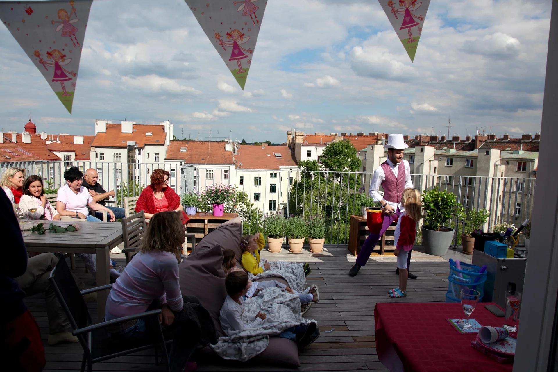 Kristýnka - dětská oslava narozenin Praha 6