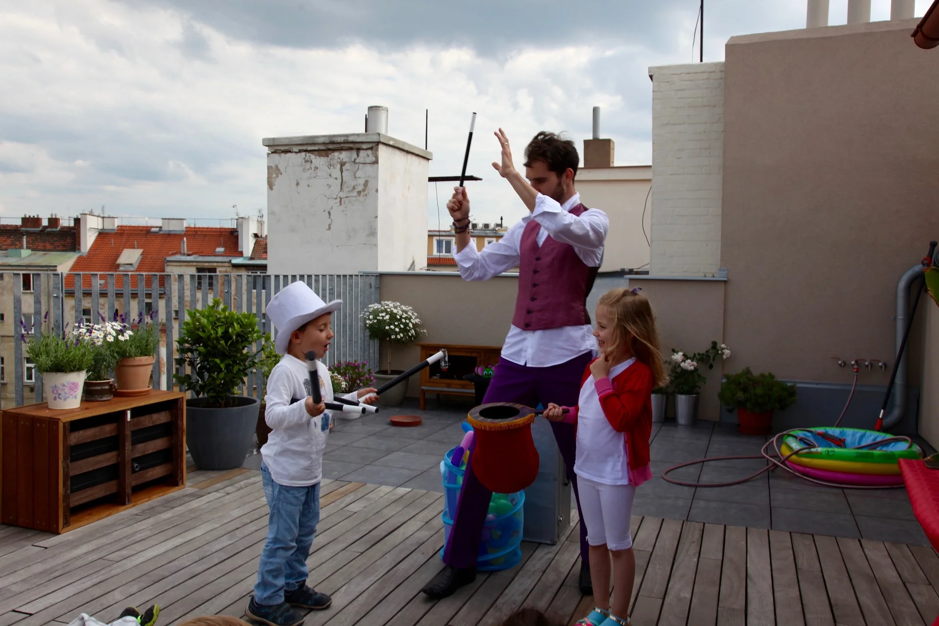 Kristýnka - dětská oslava narozenin Praha 6