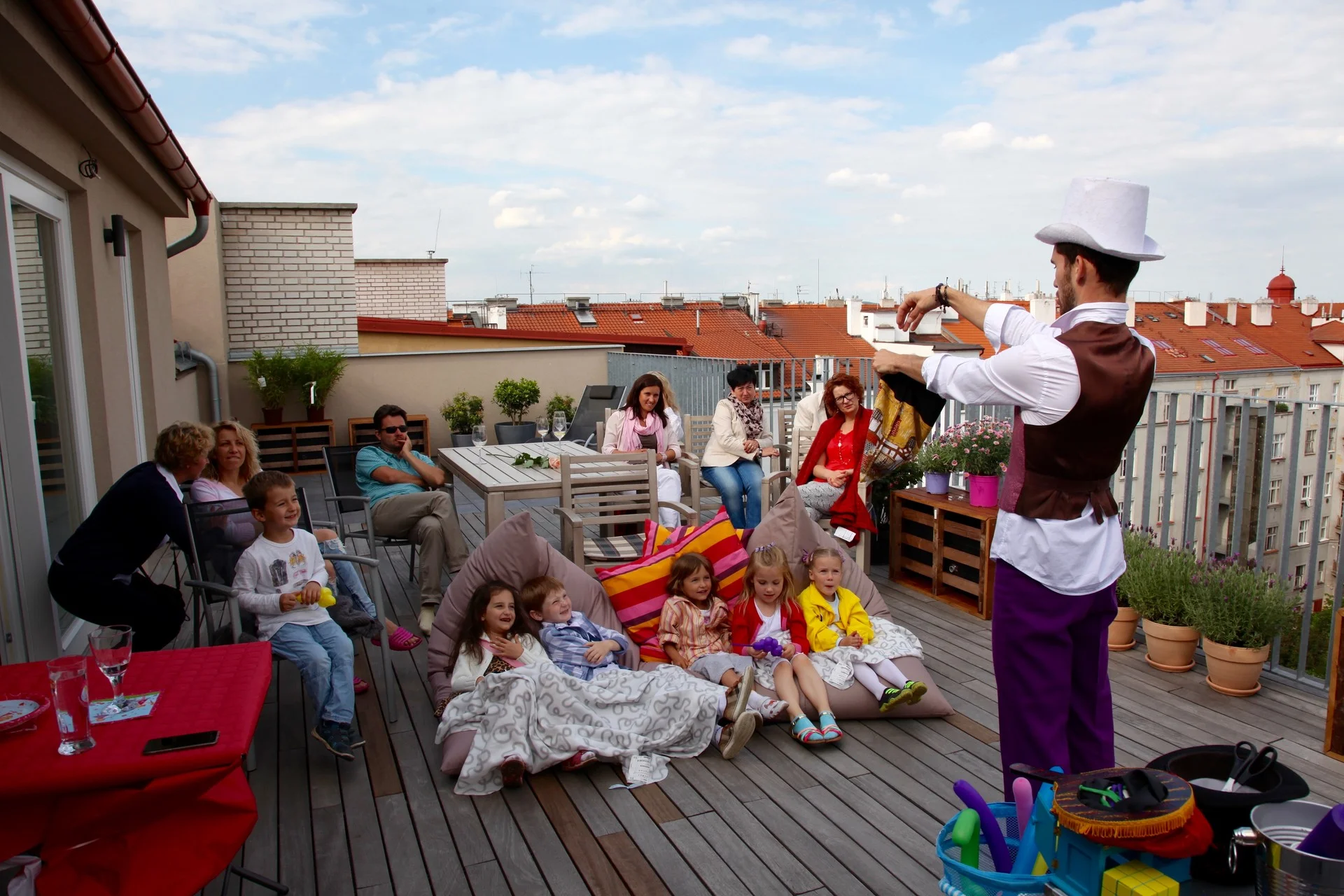 Kristýnka - dětská oslava narozenin Praha 6