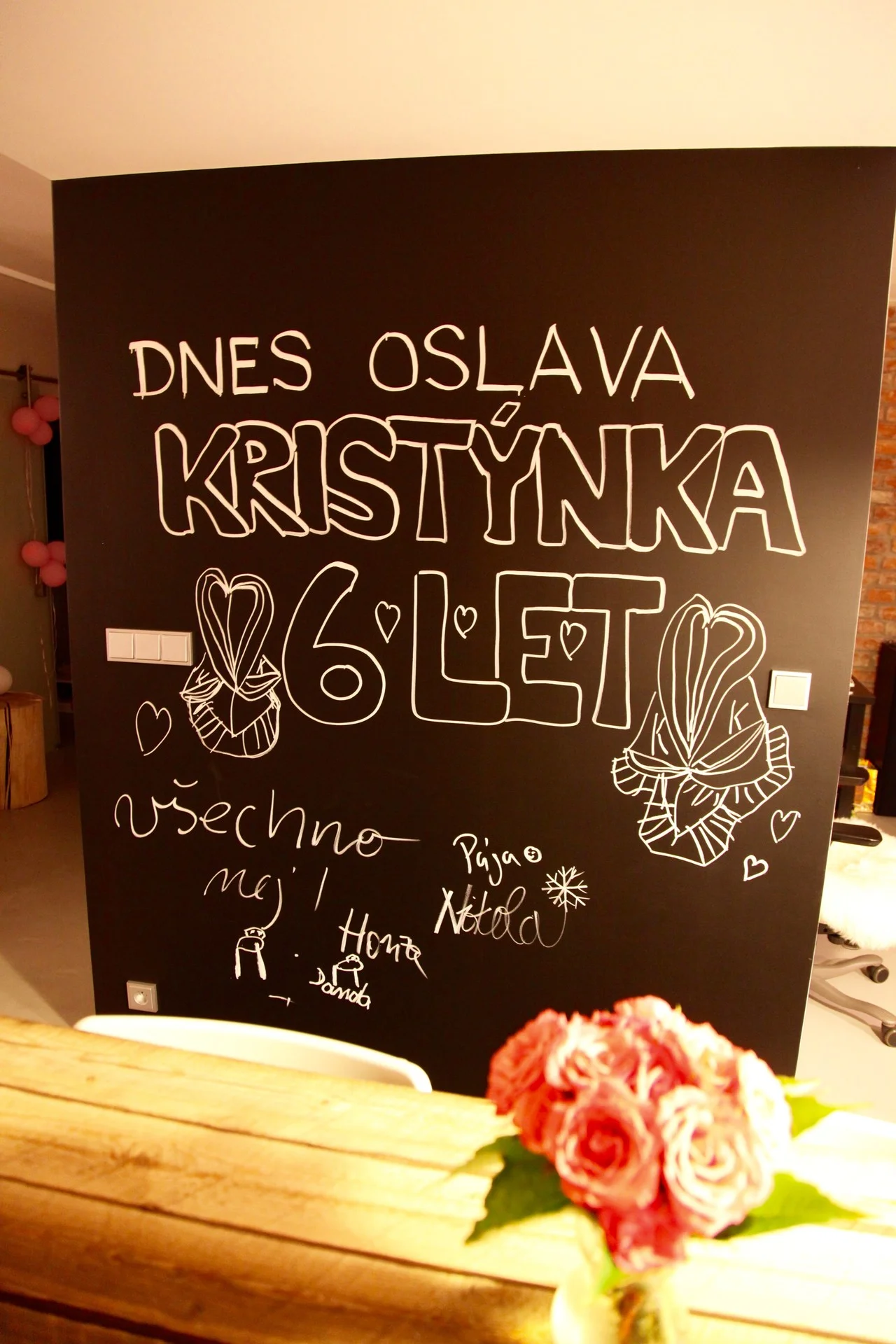 Kristýnka - dětská oslava narozenin Praha 6
