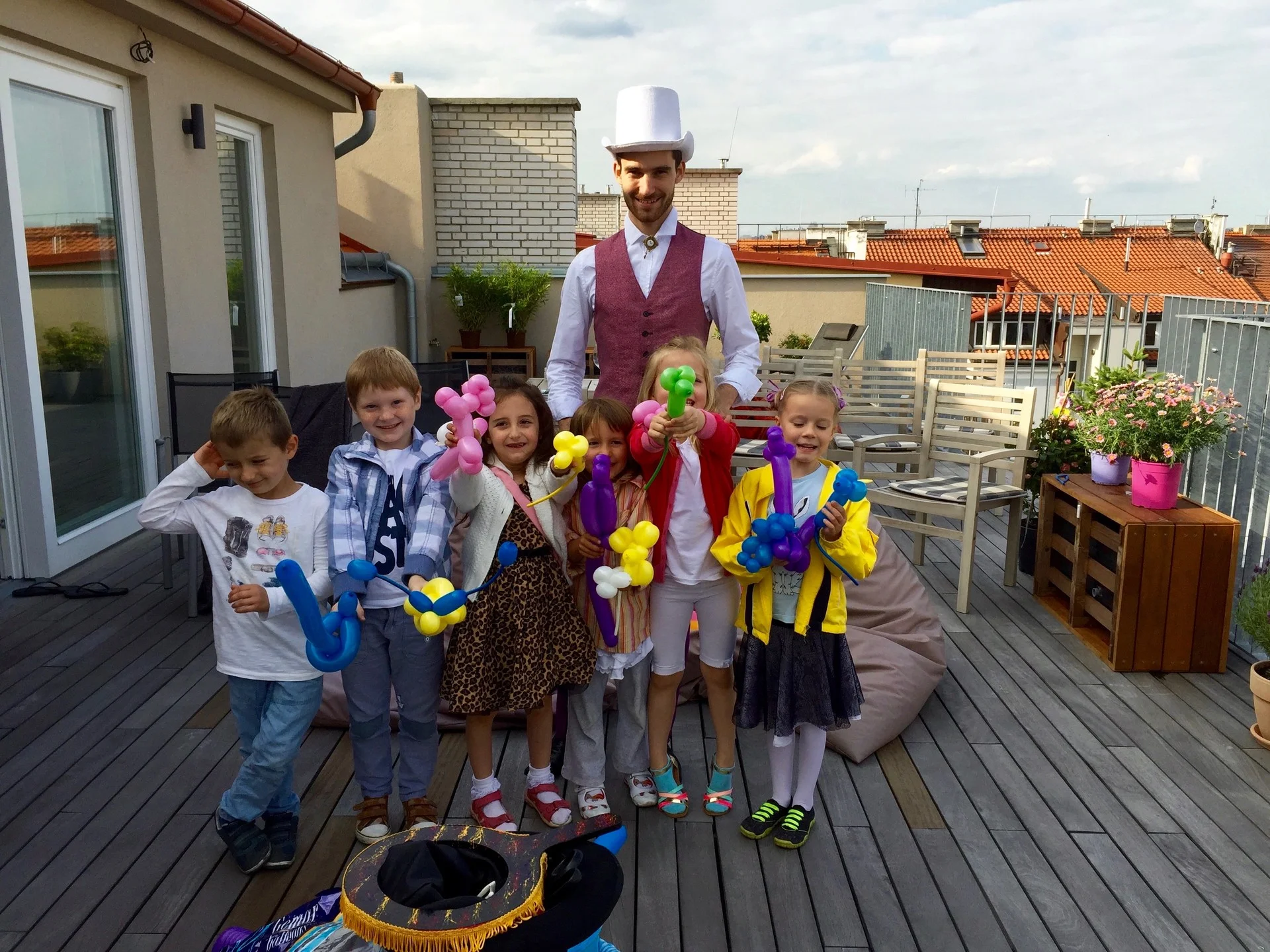 Kristýnka - dětská oslava narozenin Praha 6