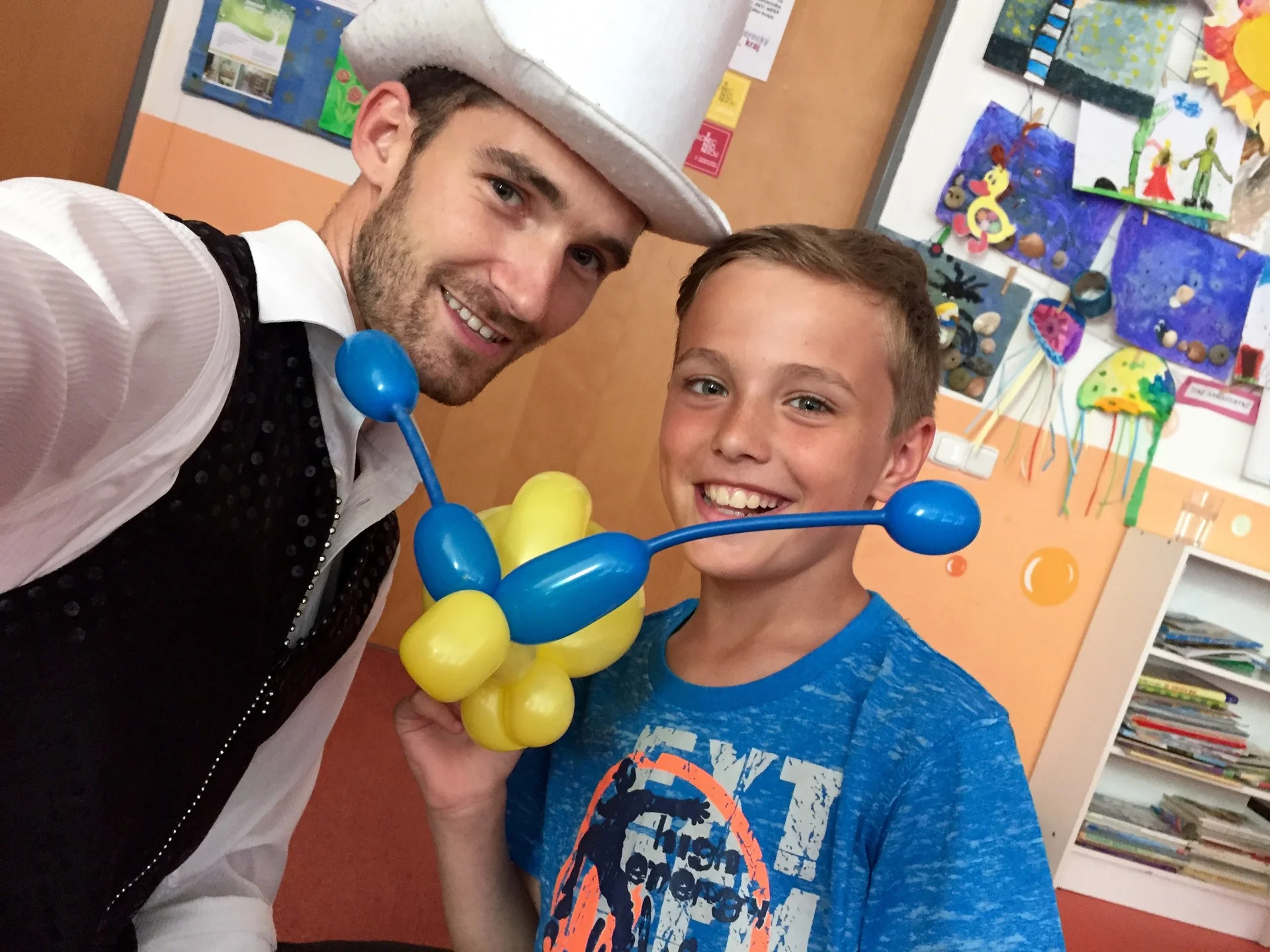 Oslava 10. narozenin, kouzelník Jablonec nad Nisou