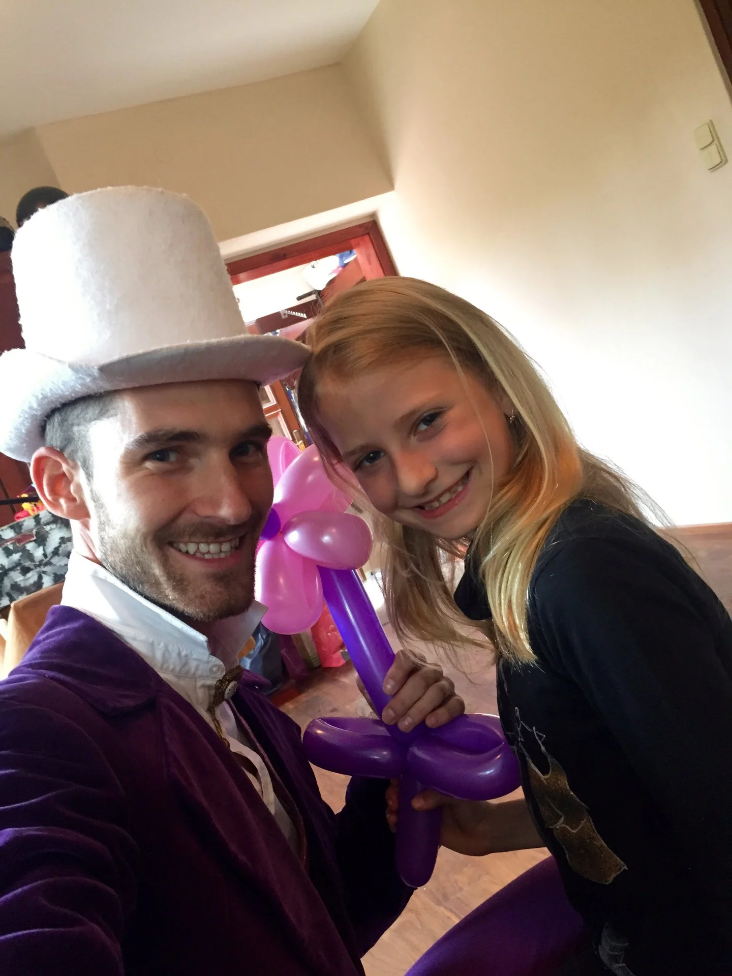 Renatka 10 let - oslava narozenin