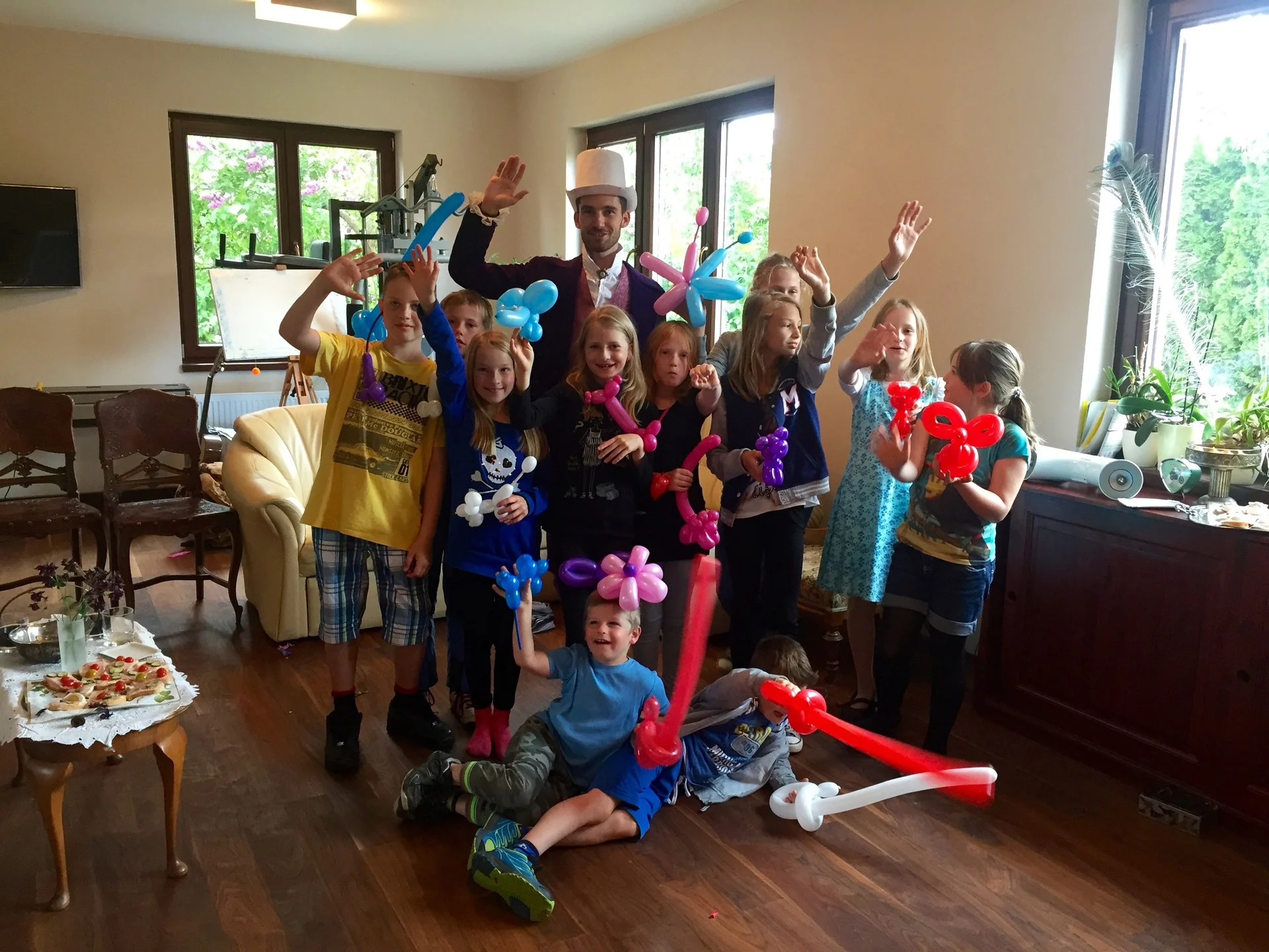 Renatka 10 let - oslava narozenin