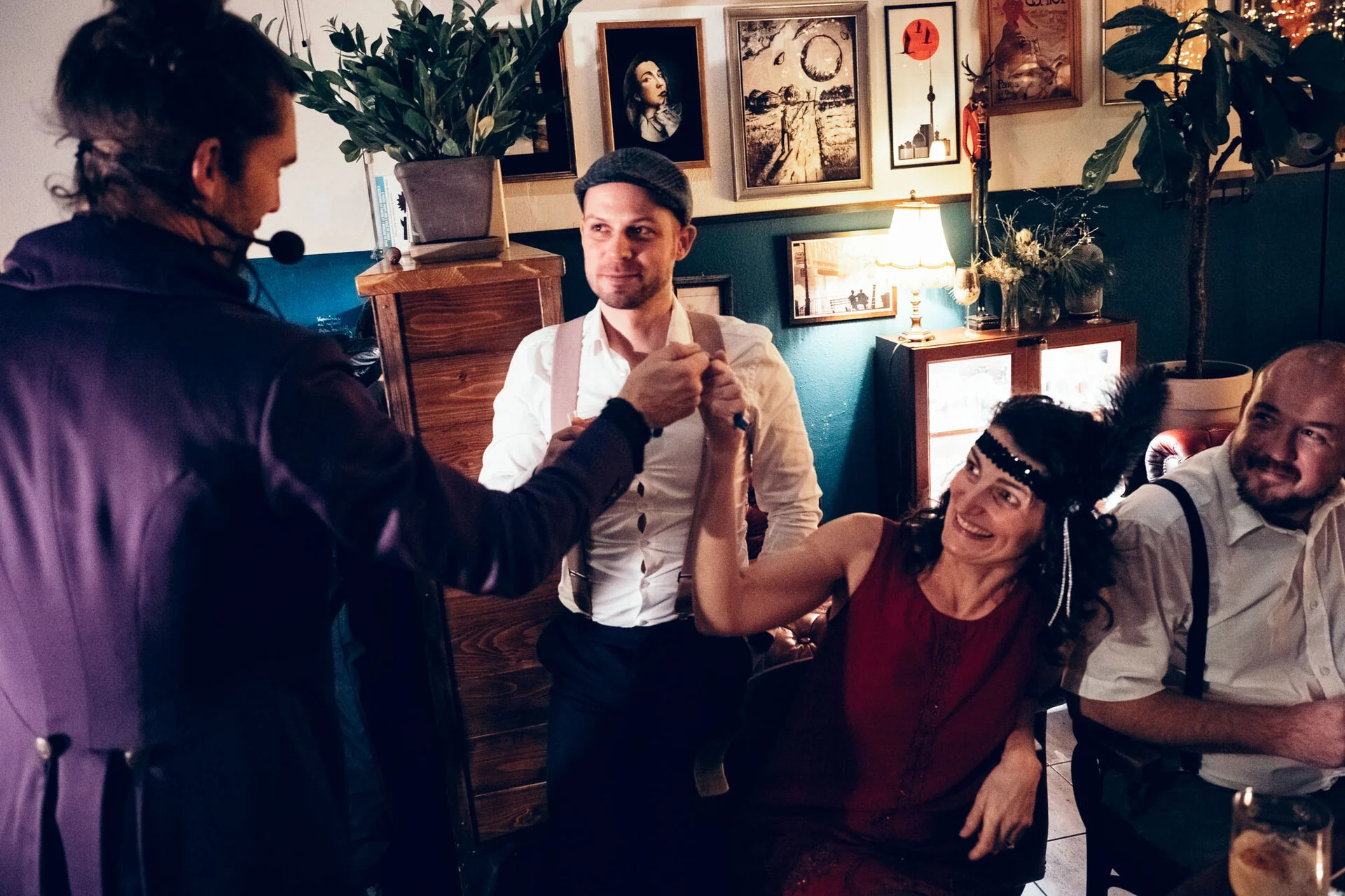 Domesi - vánoční večírek, Great Gatsby