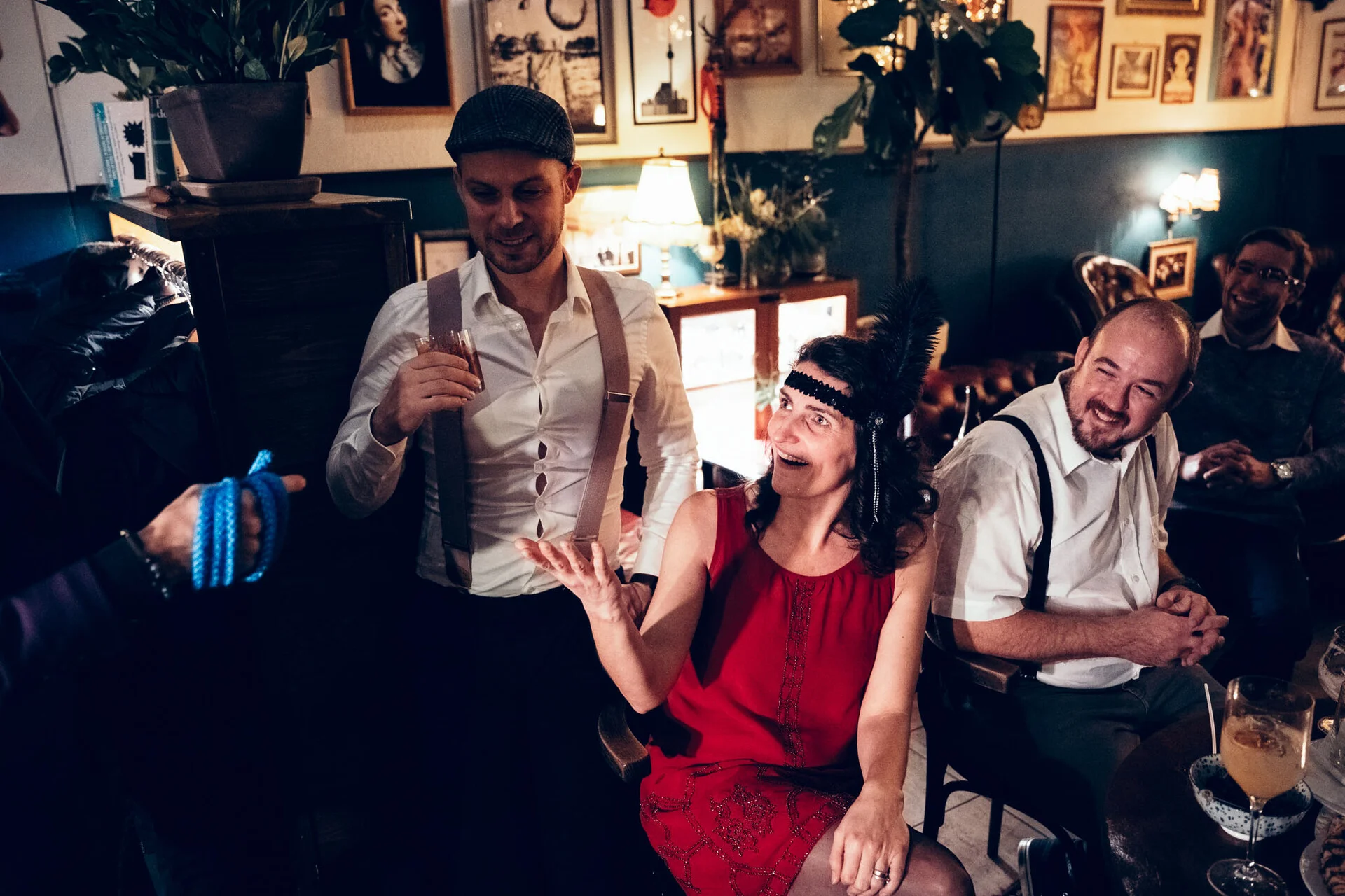 Domesi - vánoční večírek, Great Gatsby