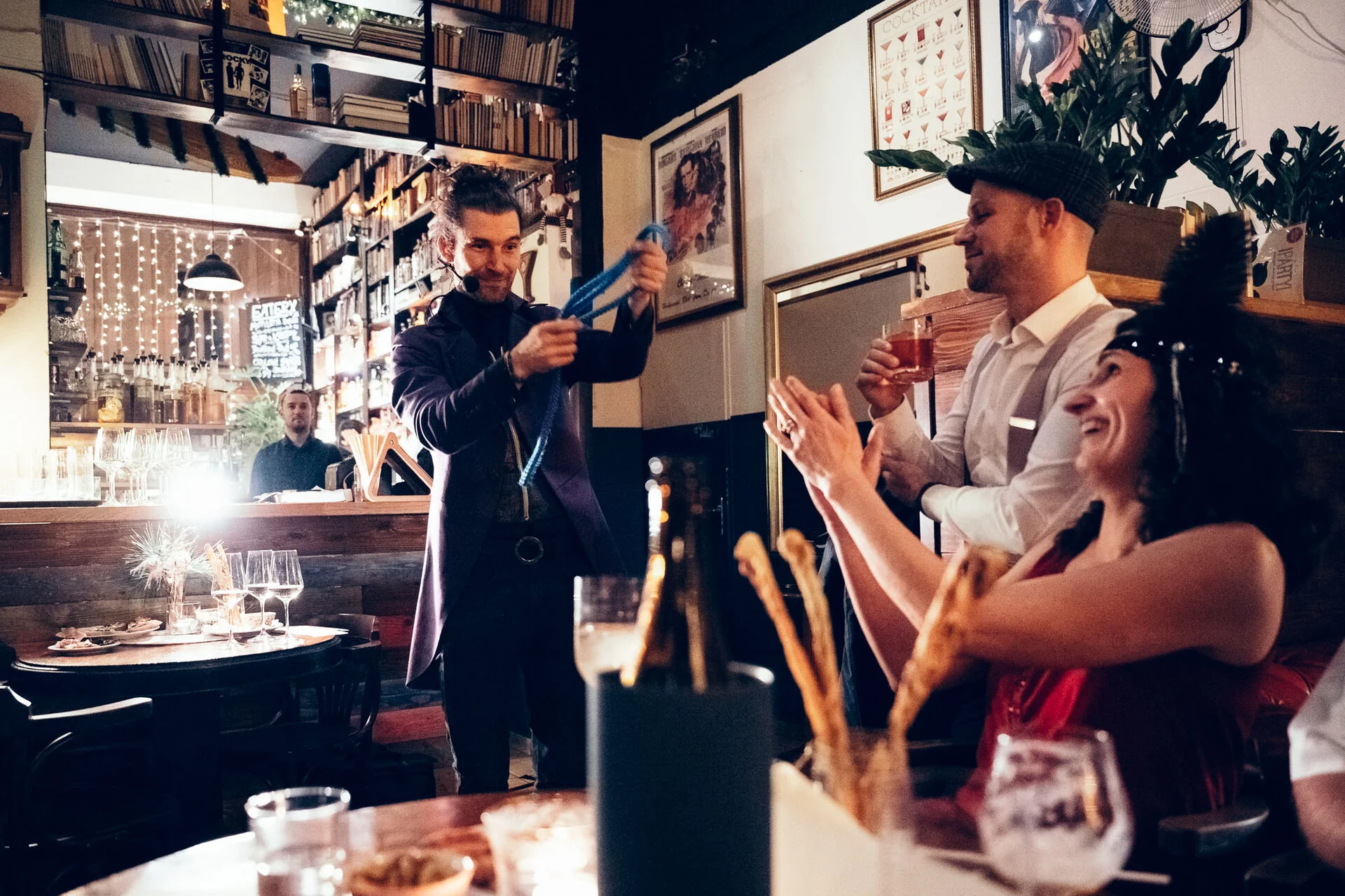 Domesi - vánoční večírek, Great Gatsby