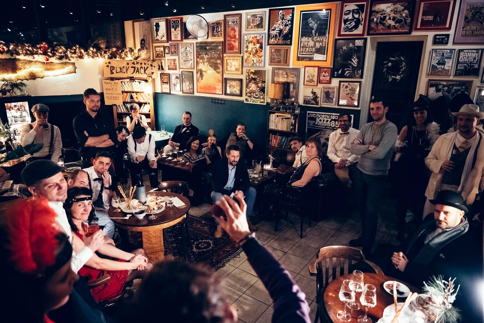 Domesi - vánoční večírek, Great Gatsby