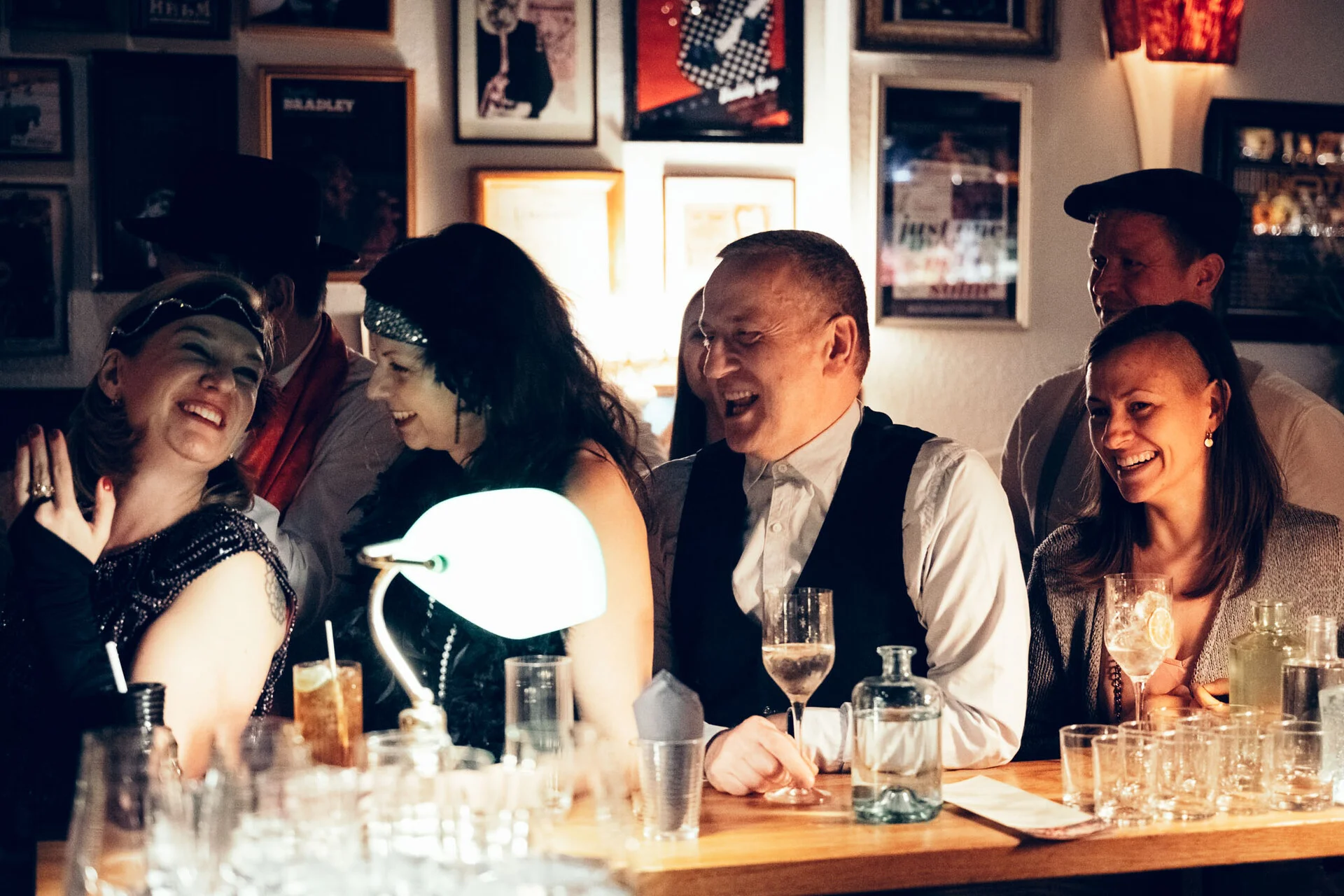 Domesi - vánoční večírek, Great Gatsby