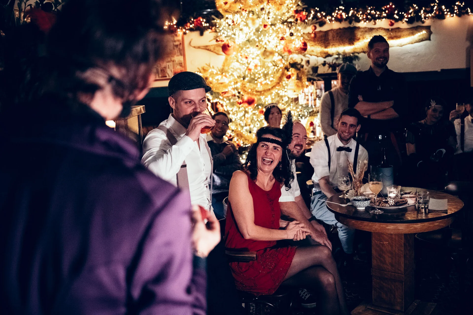 Domesi - vánoční večírek, Great Gatsby