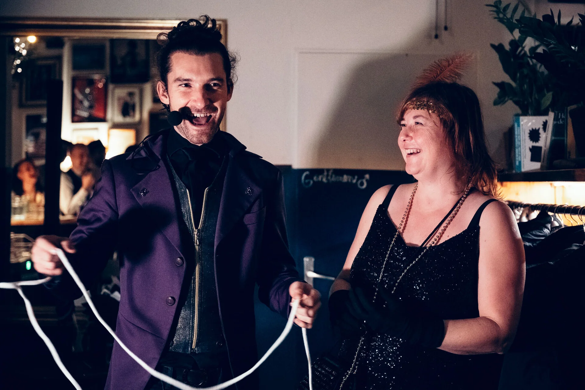 Domesi - vánoční večírek, Great Gatsby