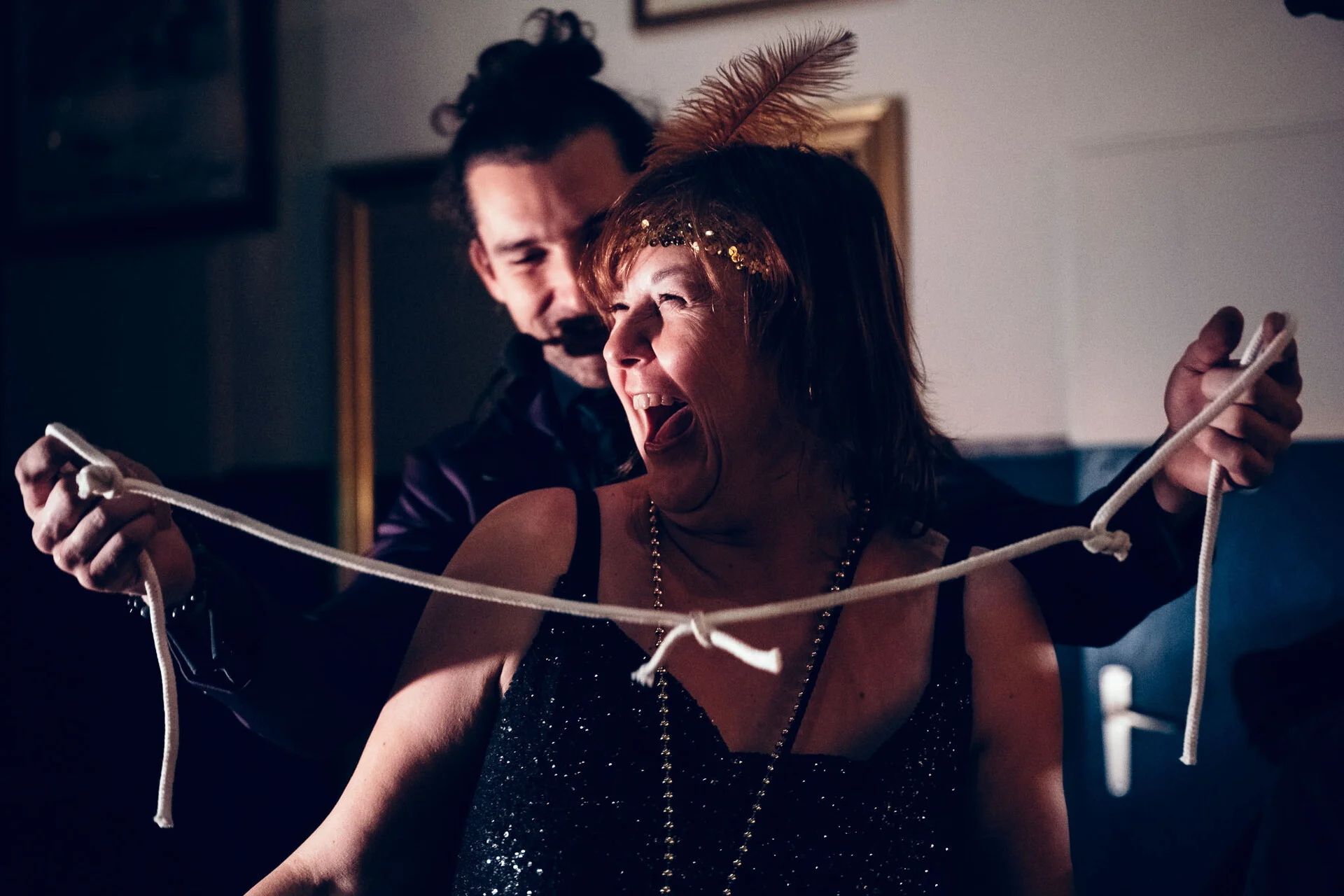 Domesi - vánoční večírek, Great Gatsby