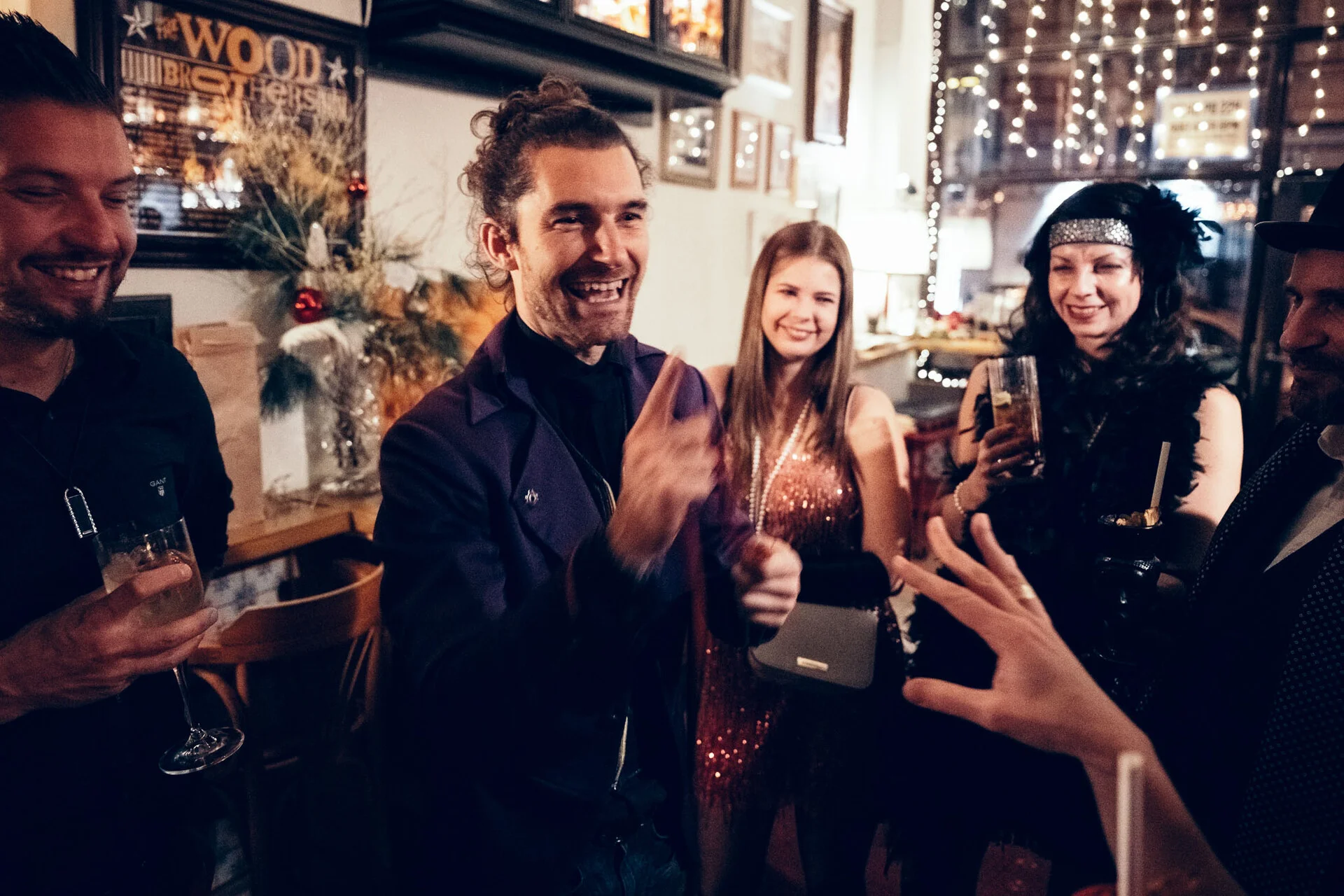 Domesi - vánoční večírek, Great Gatsby