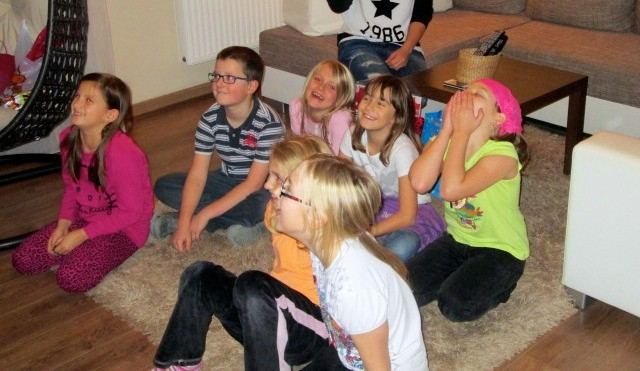 Oslava s kouzelníkem, Hřebeč, Kladno.