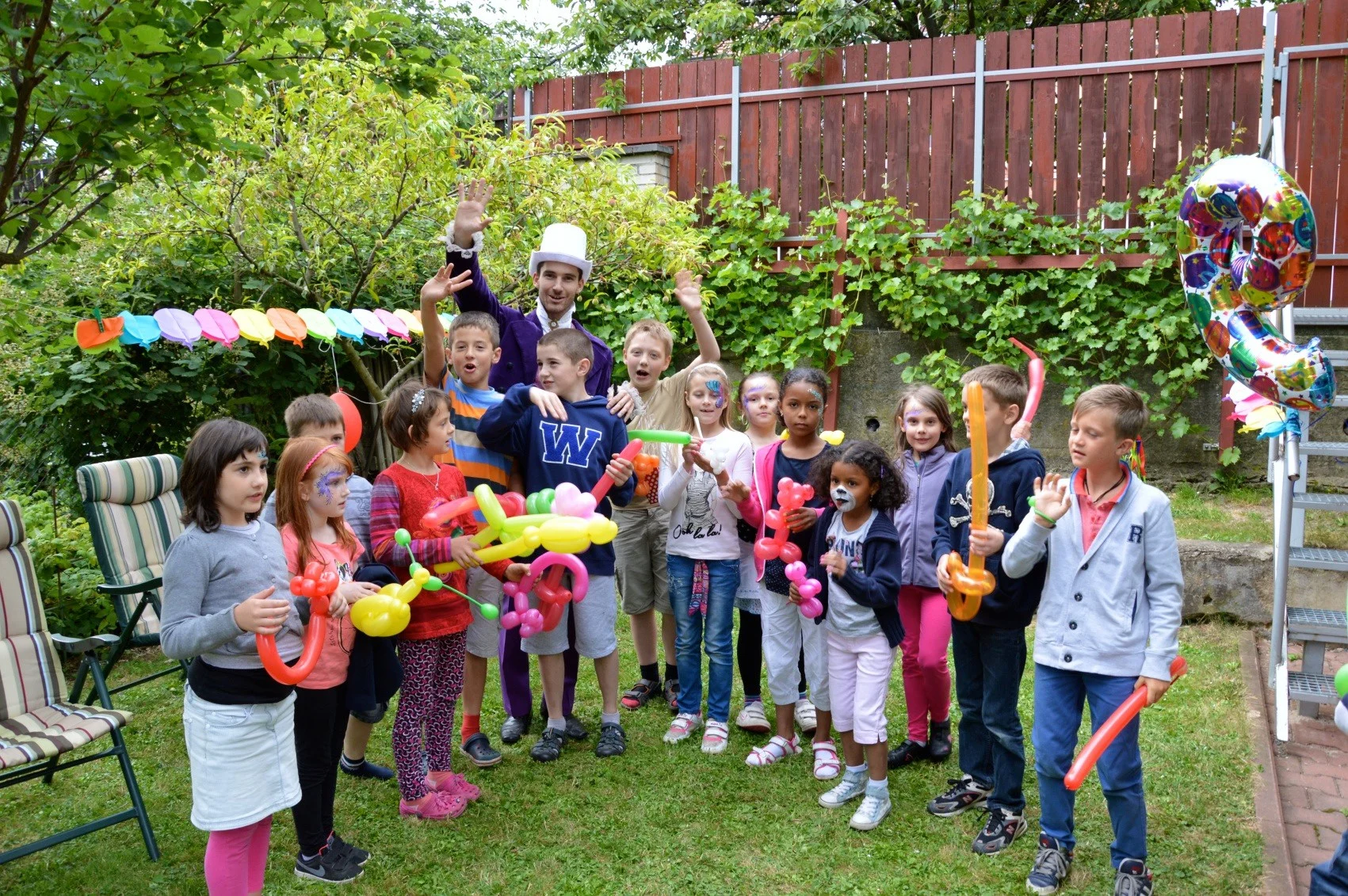 Praha 10, Skalka. Oslava 8. a 9. narozenin