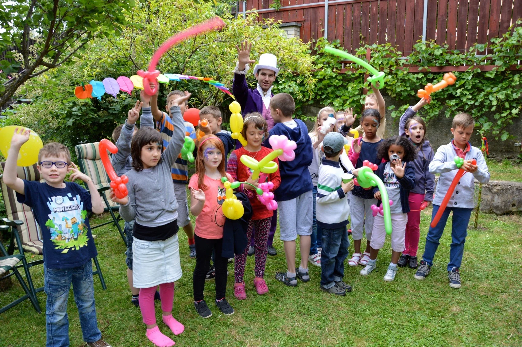 Praha 10, Skalka. Oslava 8. a 9. narozenin