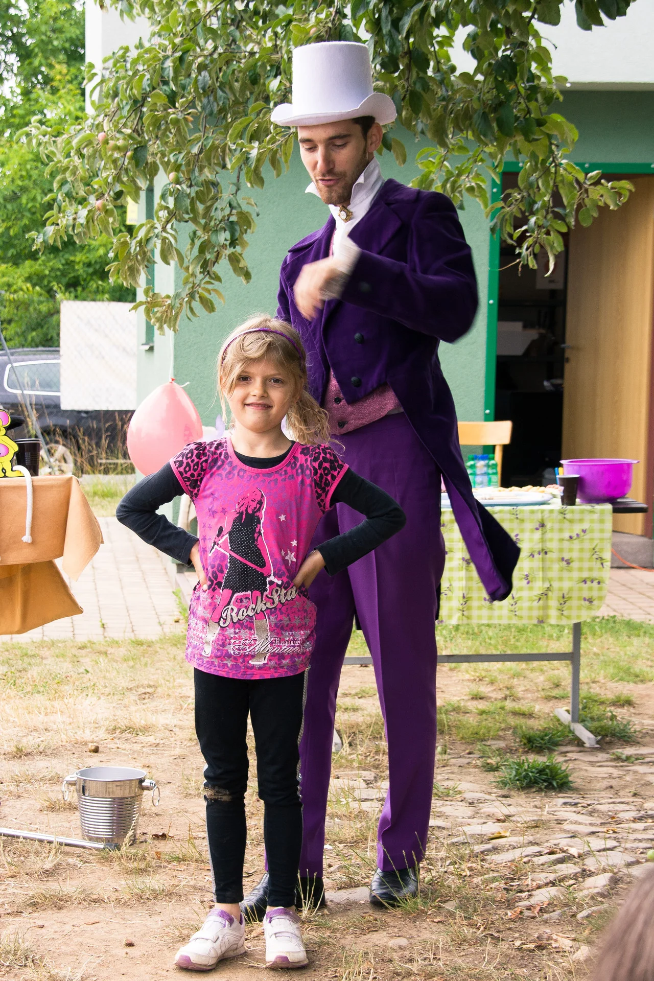 Narozeniny Vinoř, kouzelník Martin kouzlí pro děti.