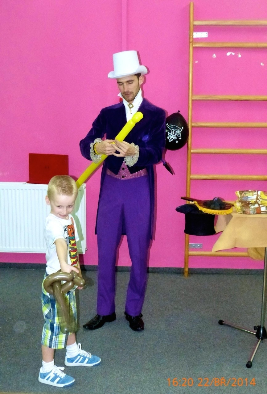 kouzelník Česká Lípa - soukromá oslava narozenin