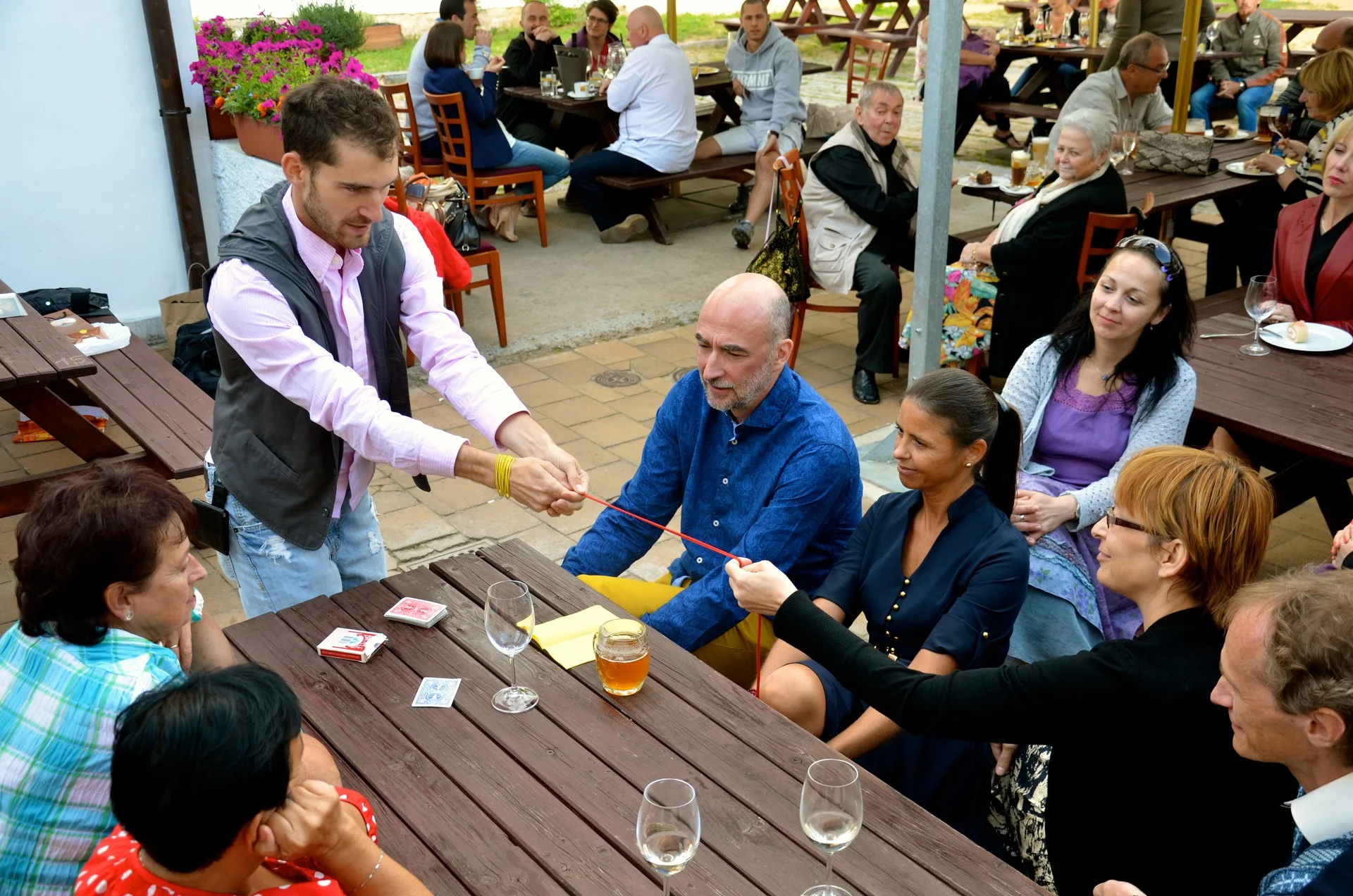 restaurace Kastrol, soukromá oslava 50. narozenin