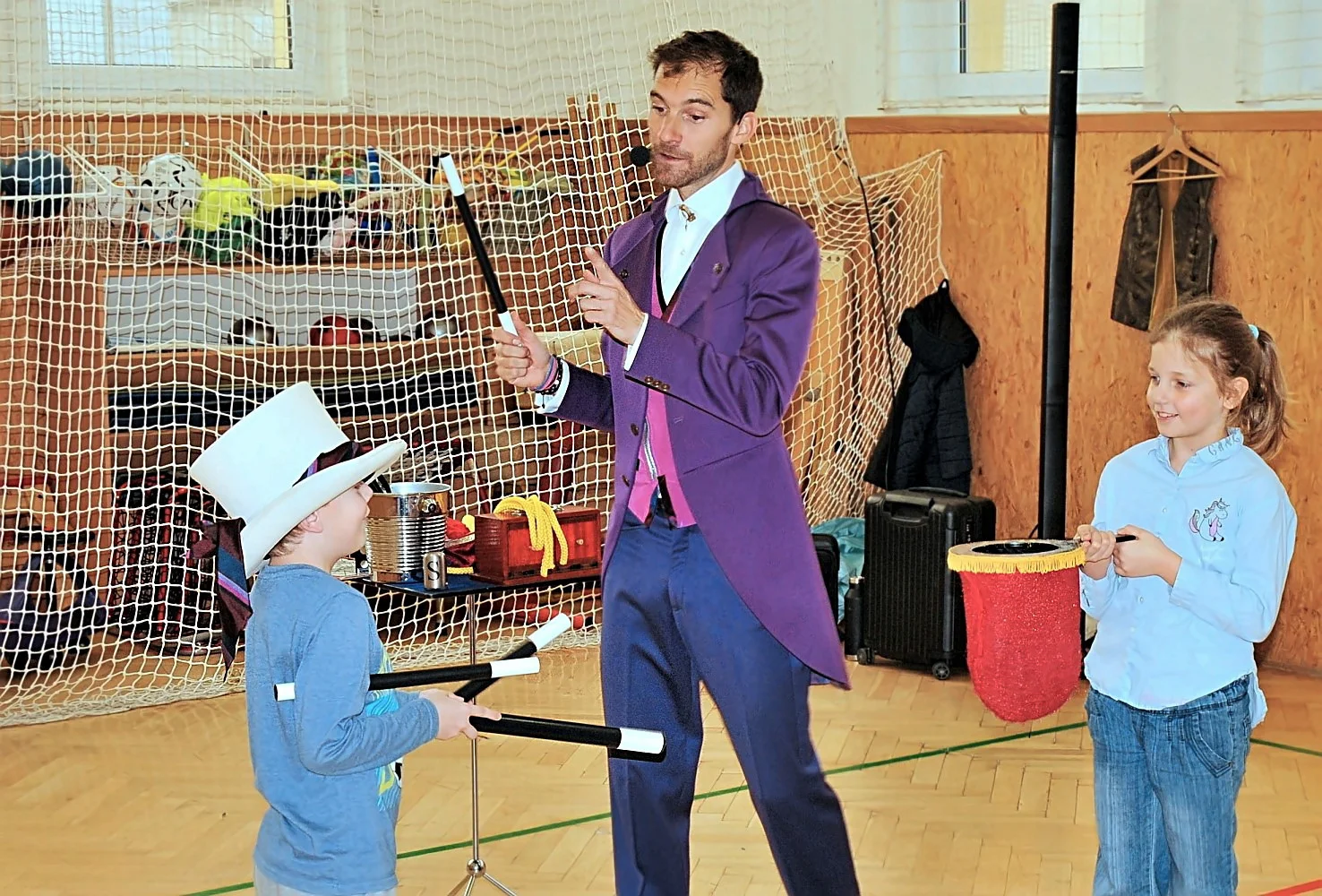 kouzelník ve školce