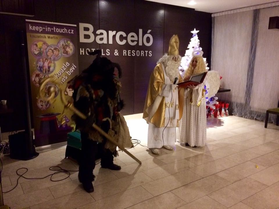 BNP Paribas Cardif, Mikulášská nadílka, hotel Barcelo, Praha