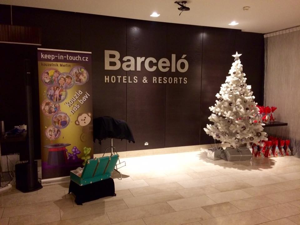 BNP Paribas Cardif, Mikulášská nadílka, hotel Barcelo, Praha