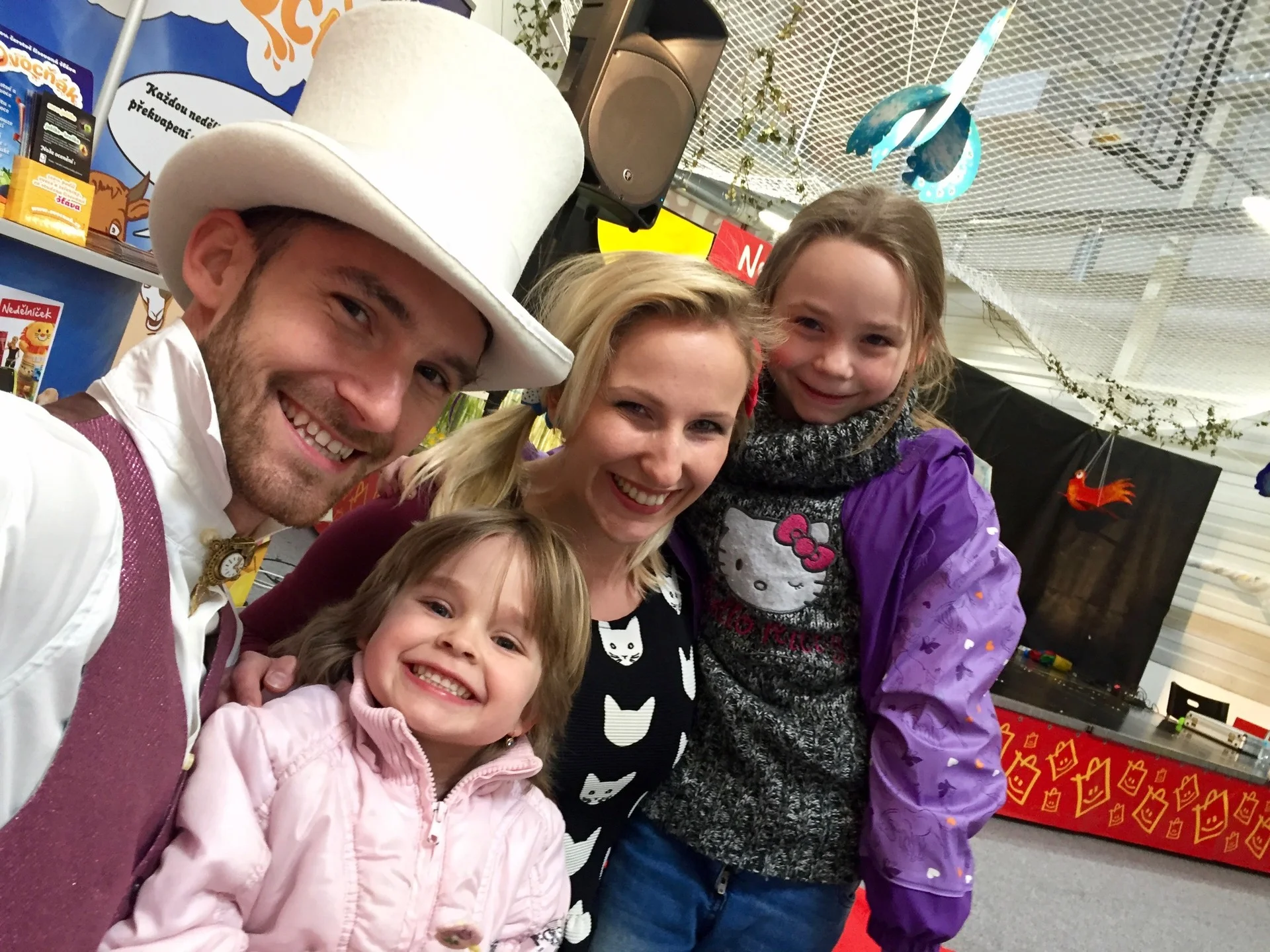 Nedělníček, kouzelník Brno, vystoupení pro děti