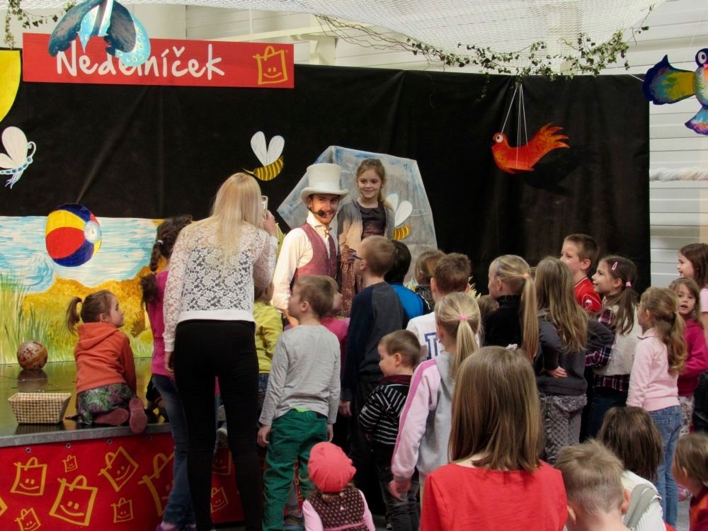 Nedělníček, kouzelník Brno, vystoupení pro děti