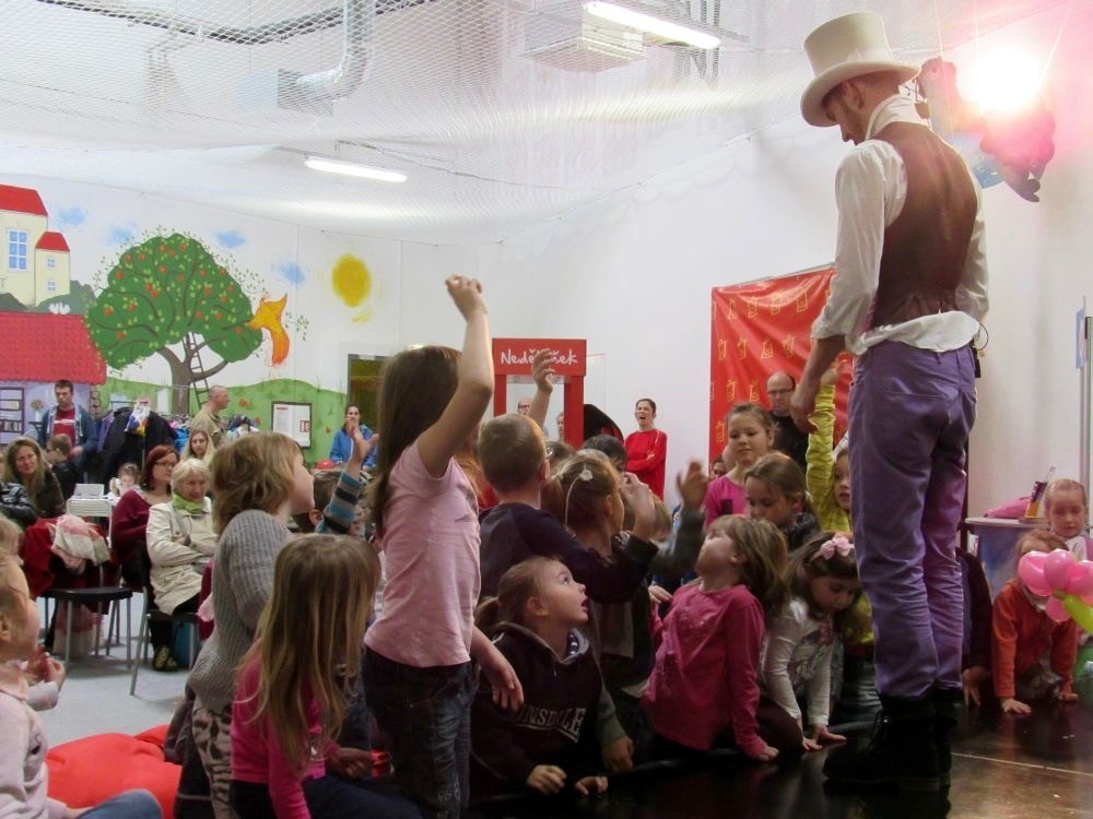 Nedělníček, kouzelník Brno, vystoupení pro děti