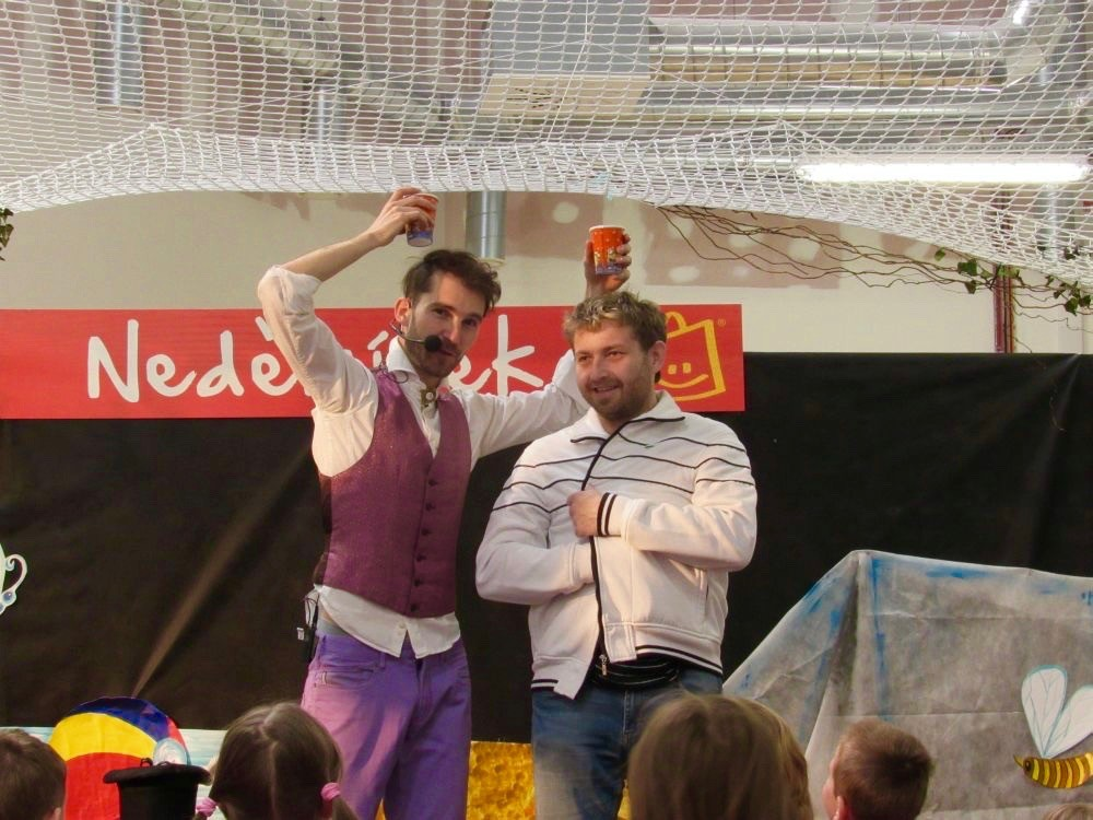 Nedělníček, kouzelník Brno, vystoupení pro děti