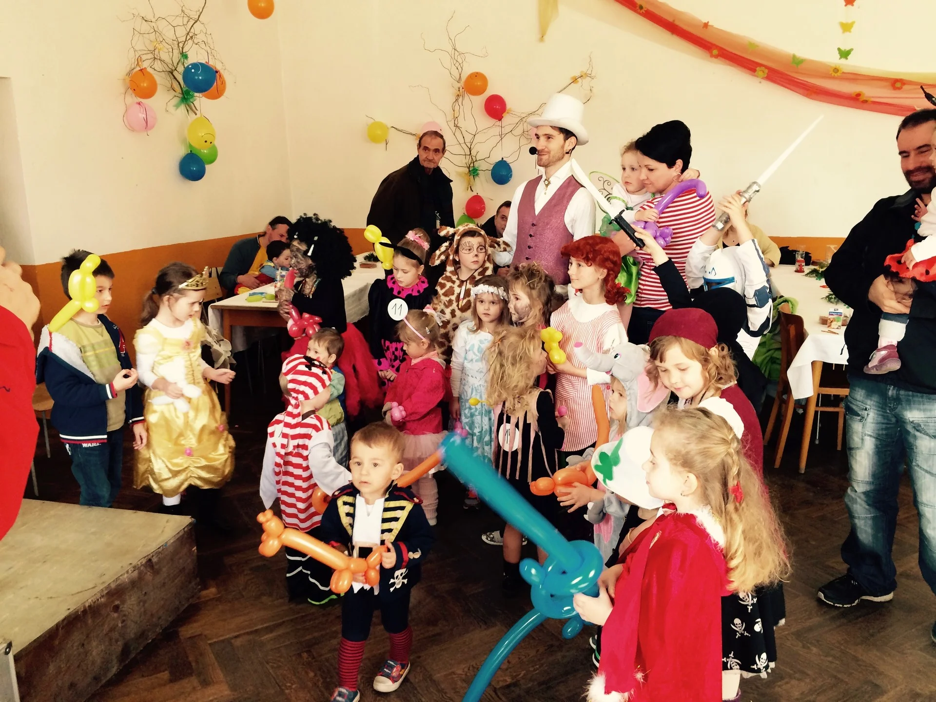 Sedlec, karneval masek a kouzelník Martin