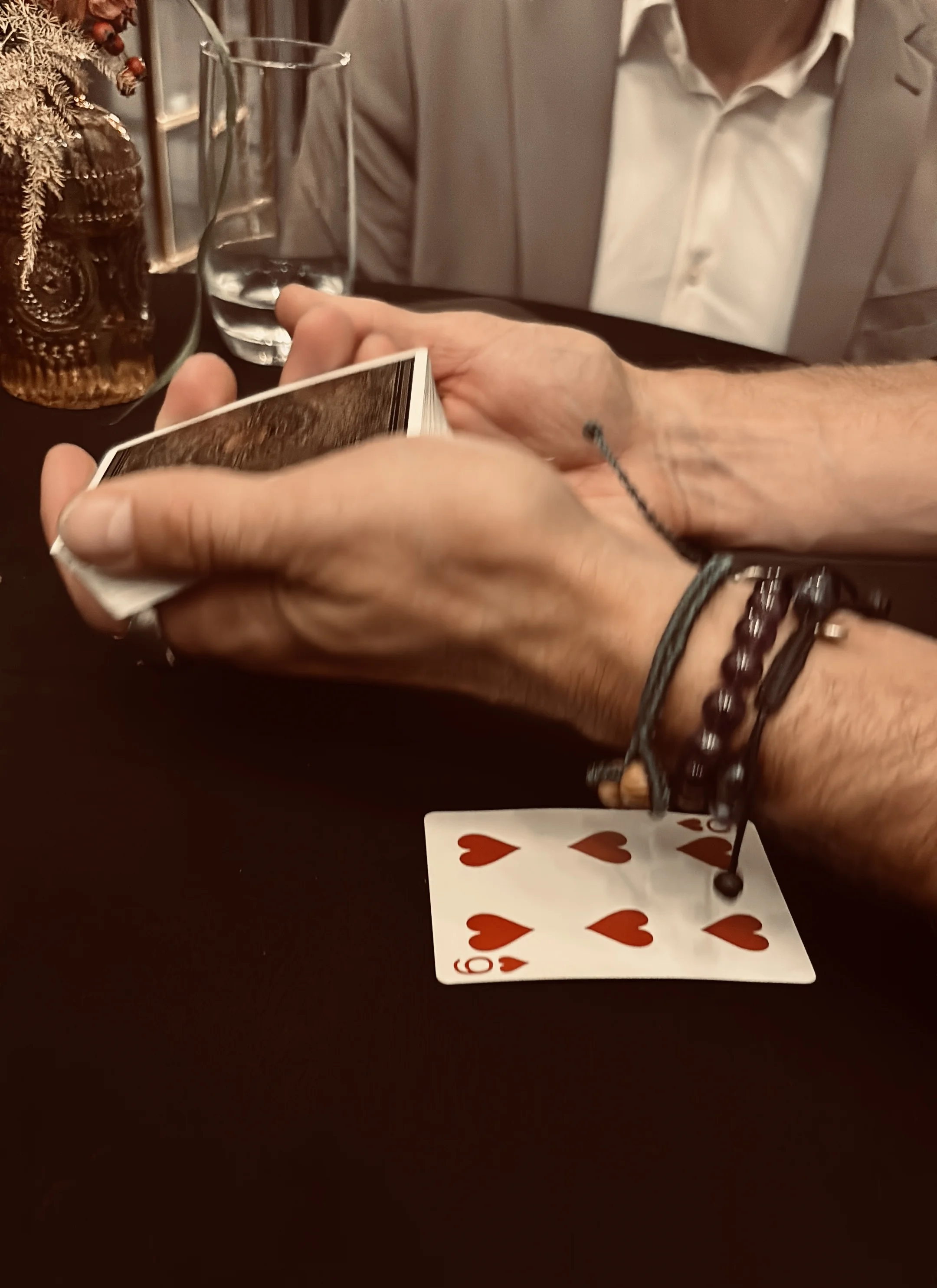 Mikromagie pro účastníky kongresu.