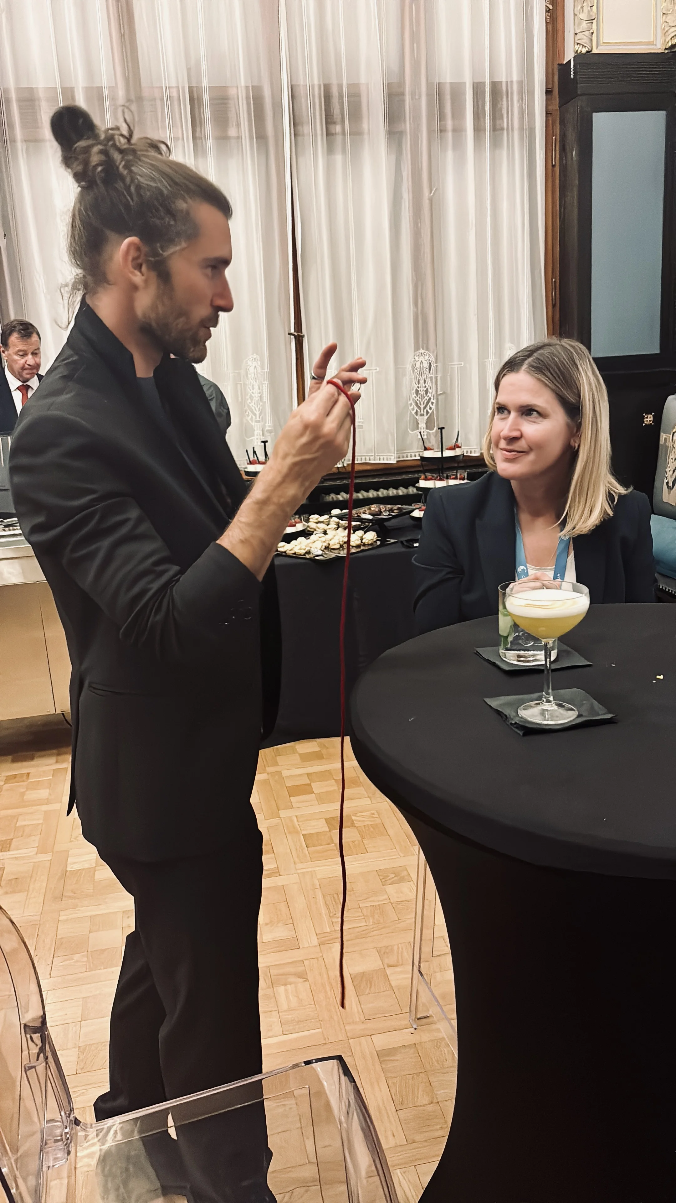 Mikromagie pro účastníky kongresu.