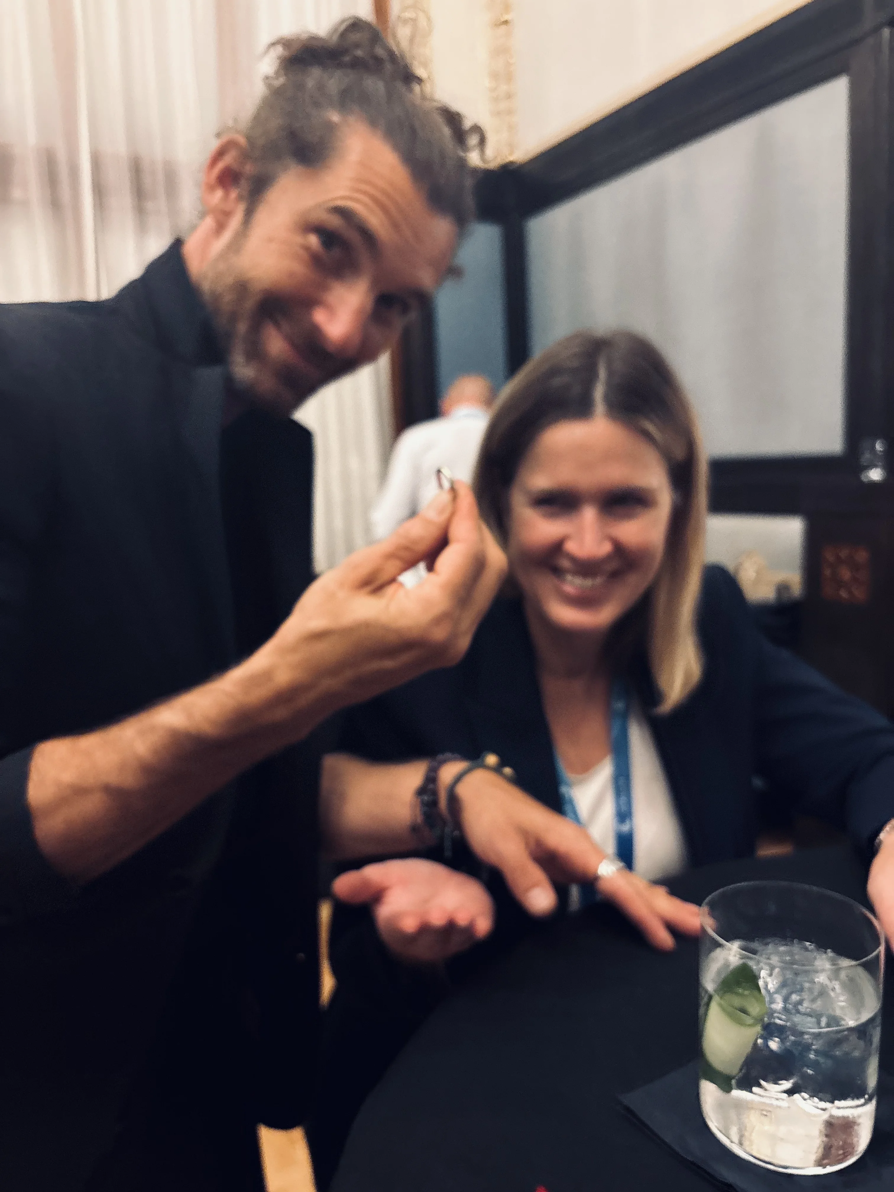 Mikromagie pro účastníky kongresu.