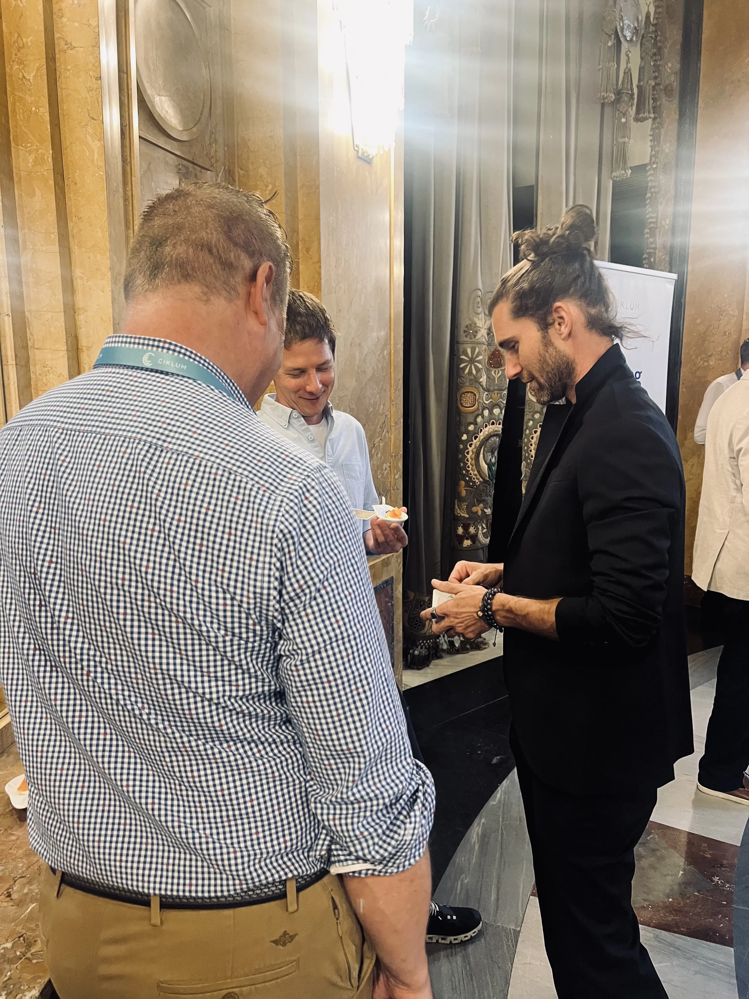 Mikromagie pro účastníky kongresu.