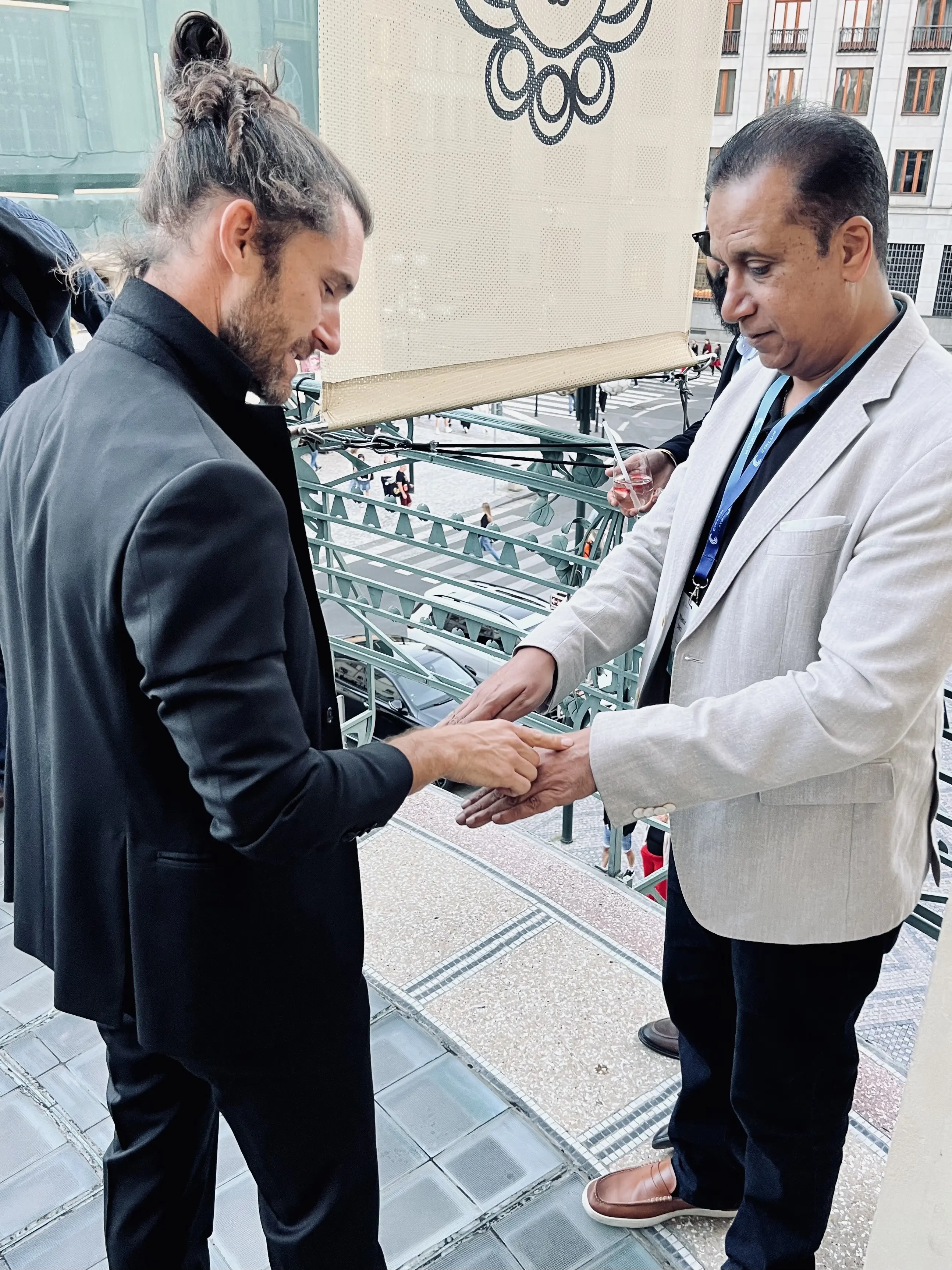 Mikromagie pro účastníky kongresu.