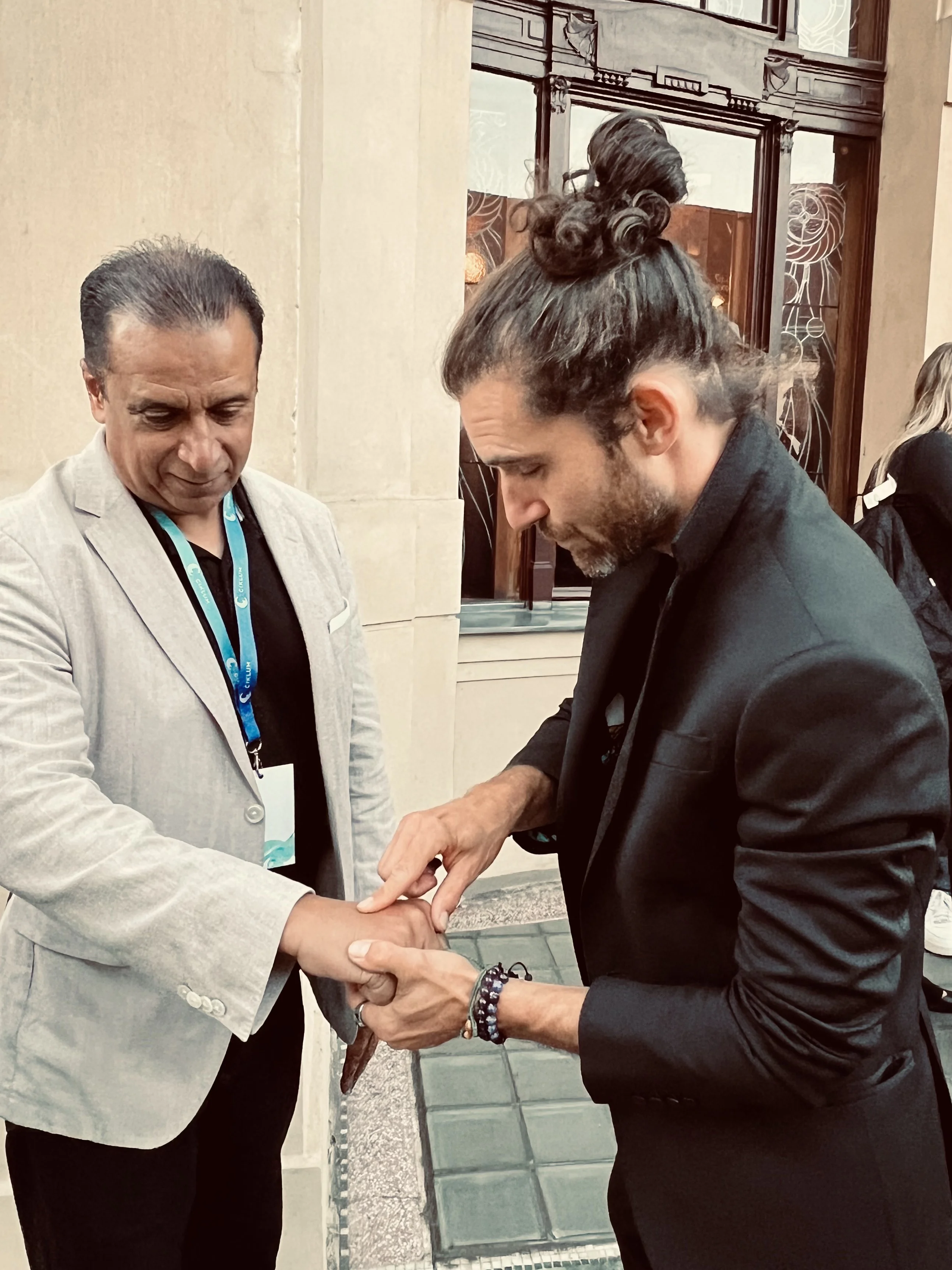 Mikromagie pro účastníky kongresu.