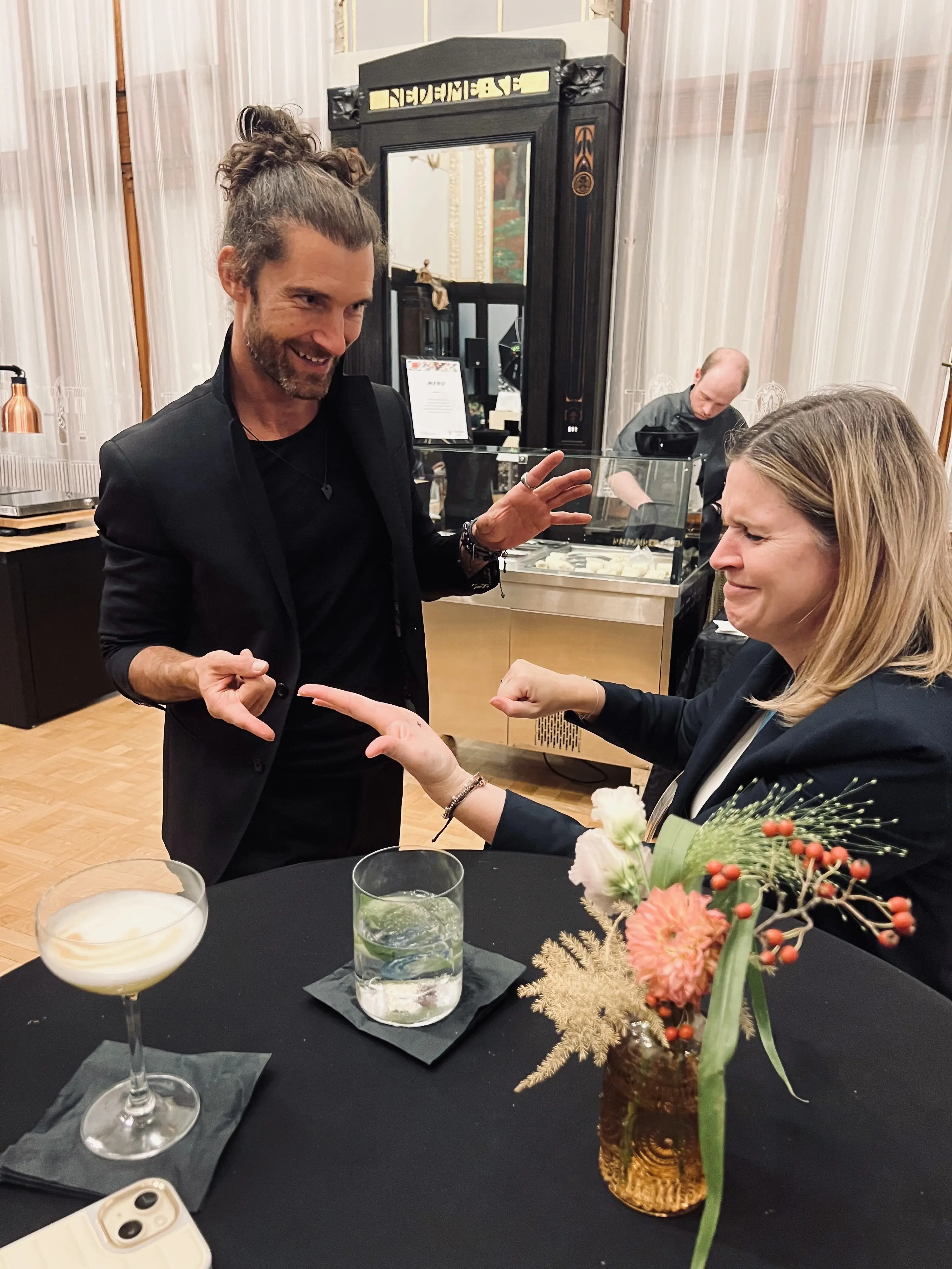 Mikromagie pro účastníky kongresu.