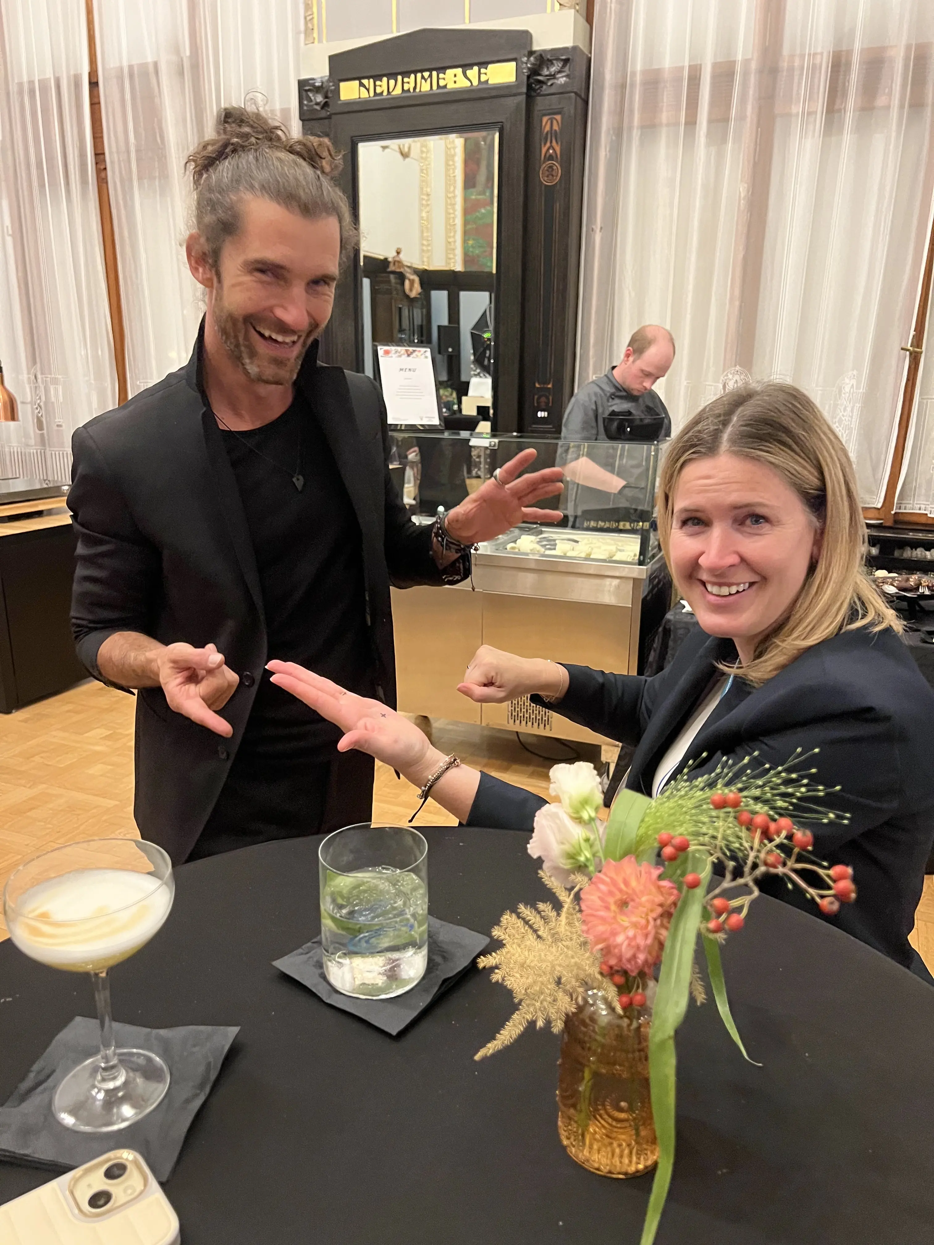 Mikromagie pro účastníky kongresu.