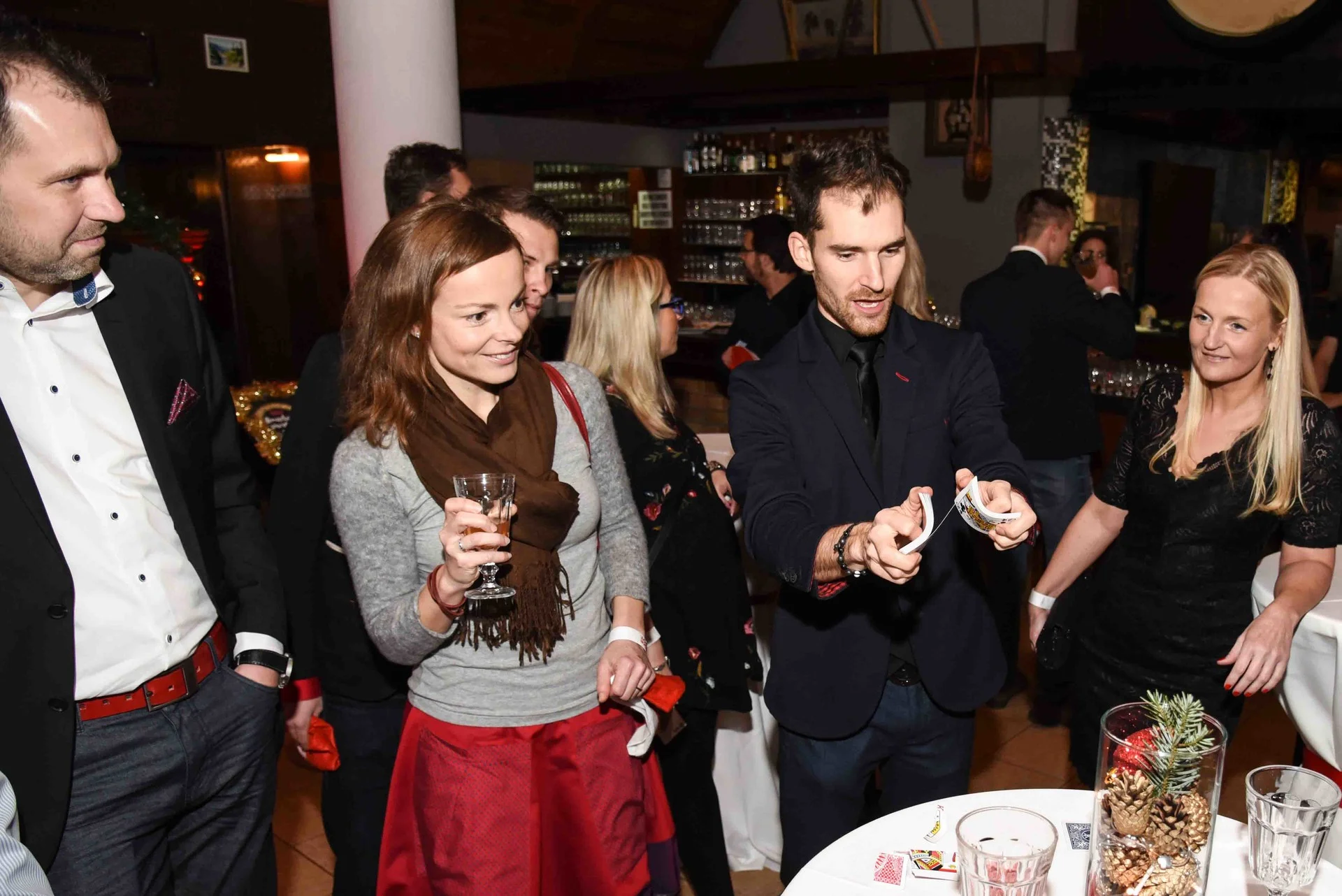 Office Depot, mikromagie na firemním večírku, Koliba Praha