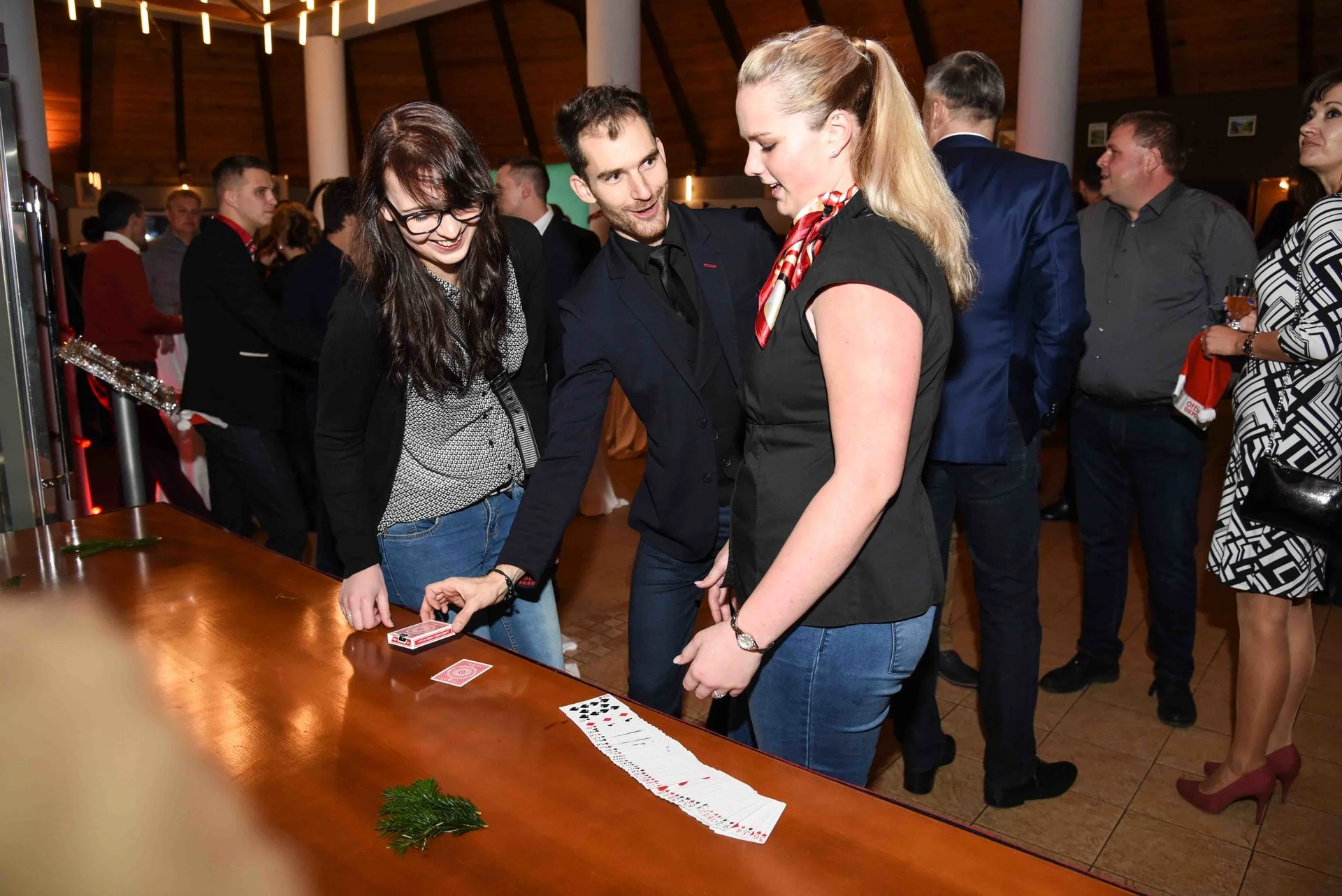 Office Depot, mikromagie na firemním večírku, Koliba Praha