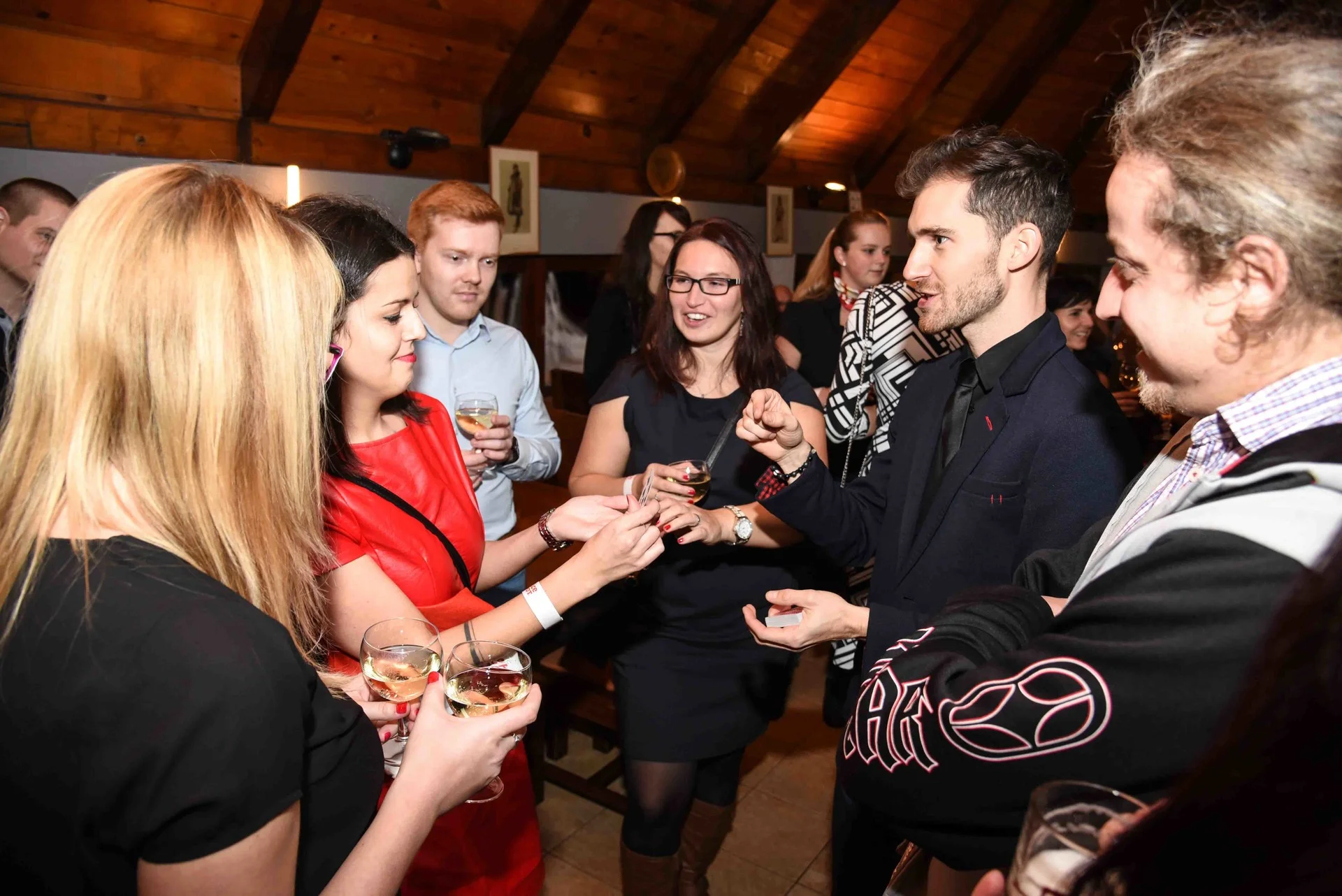 Office Depot, mikromagie na firemním večírku, Koliba Praha