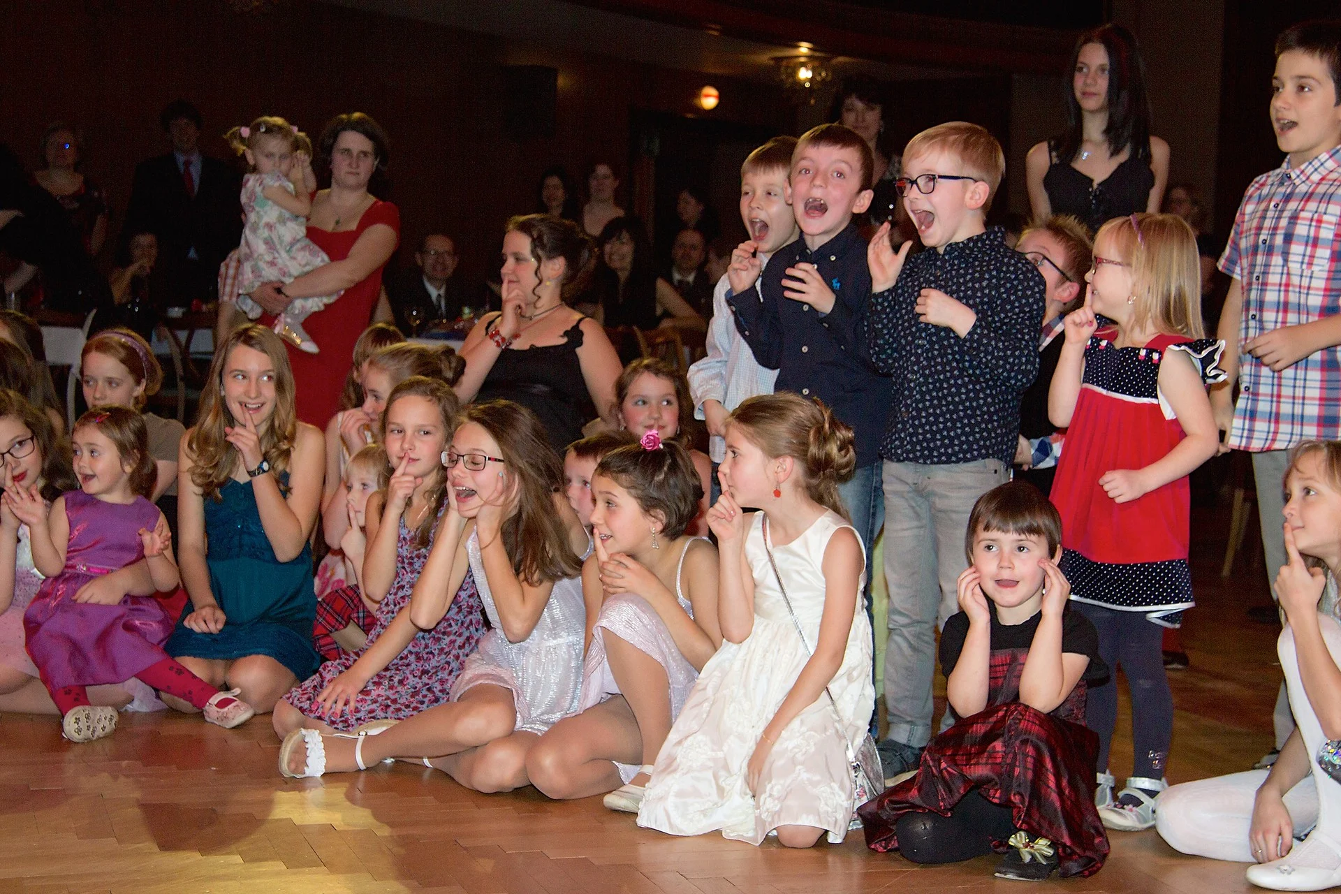 ples YMCA Vystoupení pro děti