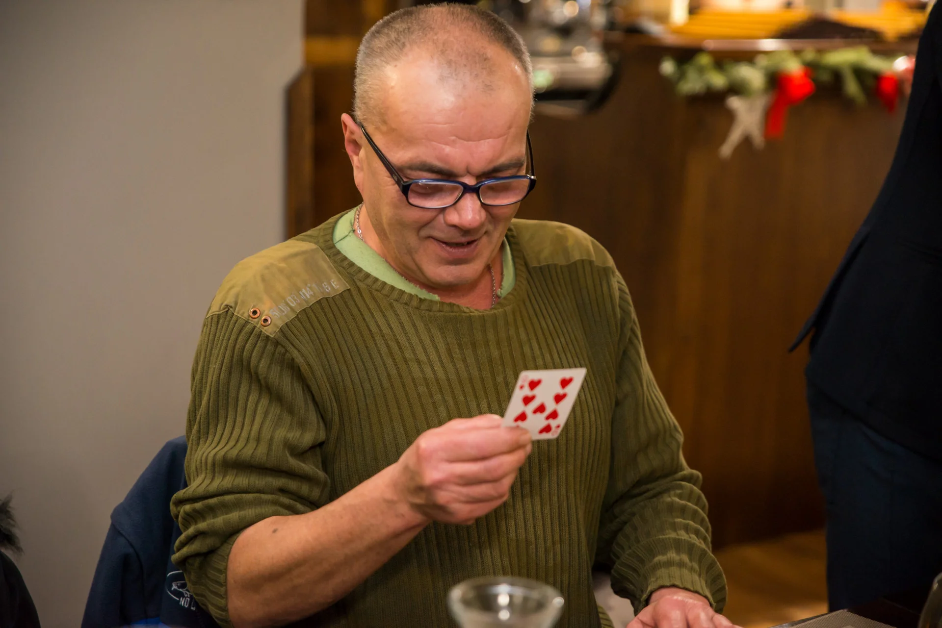 Postoloprty, vánoční večírek, kouzelník Martin