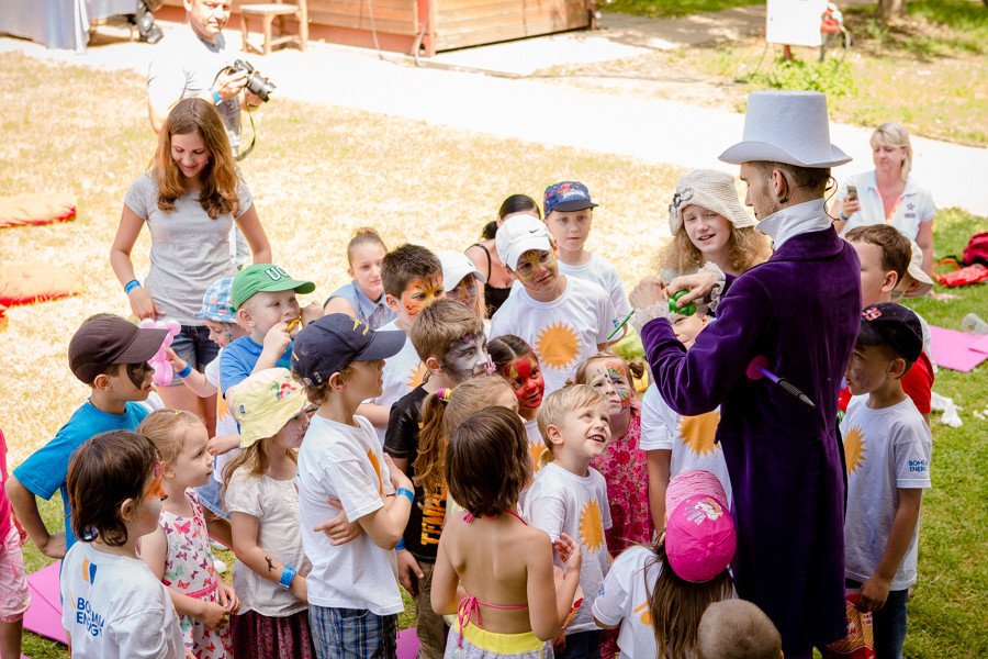 Bohemia Energy - dětský den a modelování zvířátek z balónků