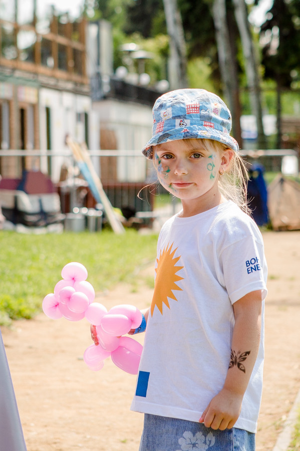 Bohemia Energy - dětský den a modelování zvířátek z balónků