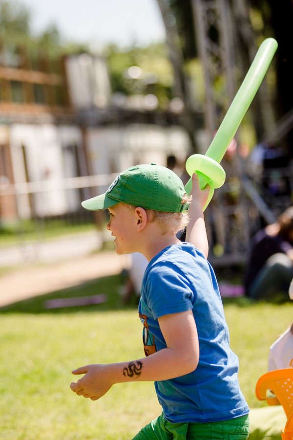 Bohemia Energy - dětský den a modelování zvířátek z balónků